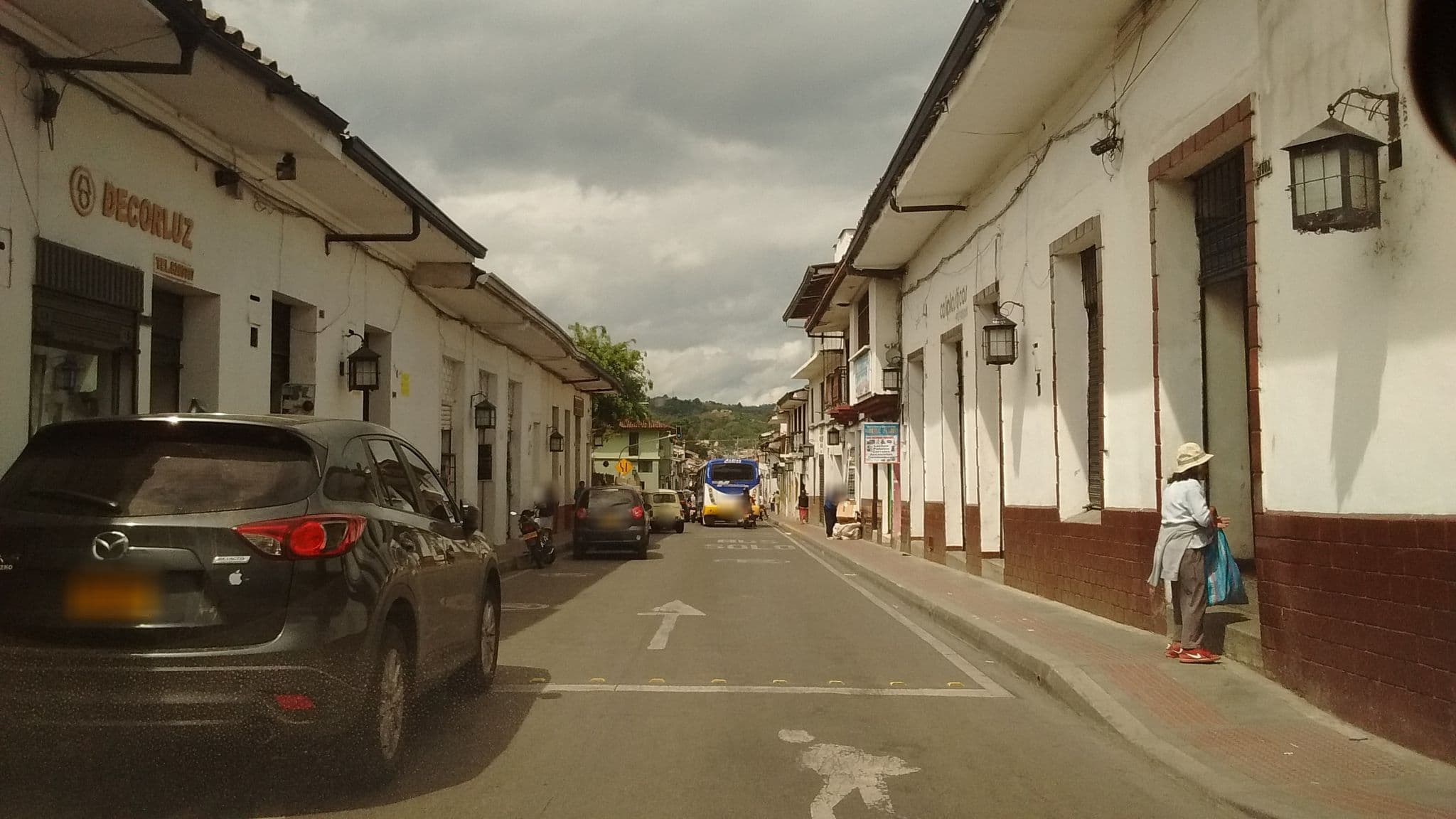 Street view near Les Balcons Hostel, Popayán — © kaxtillo (CC BY-SA · Mapillary)