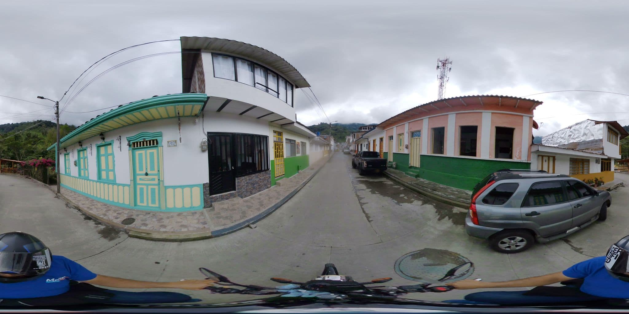 Street view near Hostal colibri, Pijao — © masora (CC BY-SA · Mapillary)