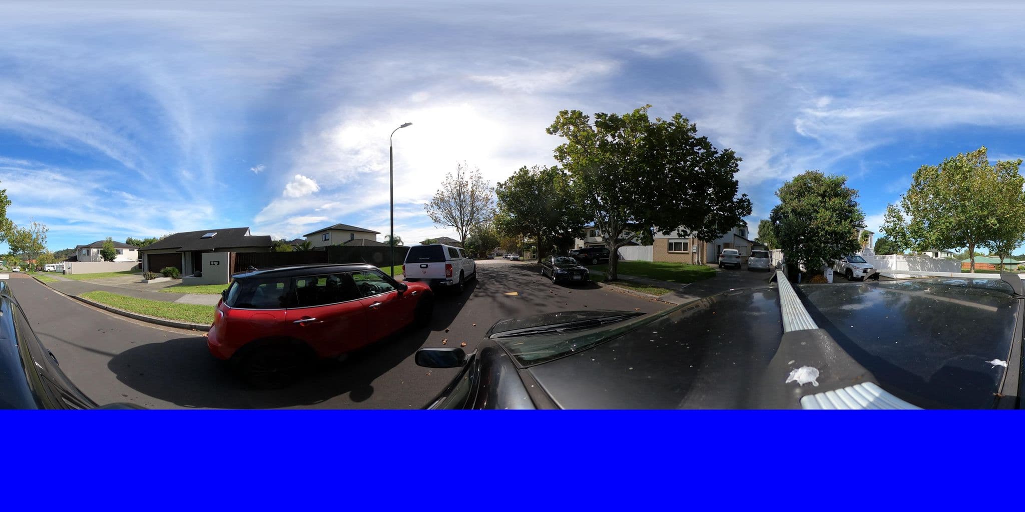 Street view near Ski & Surf Hostel, Schnapper Rock — © ralley (CC BY-SA · Mapillary)