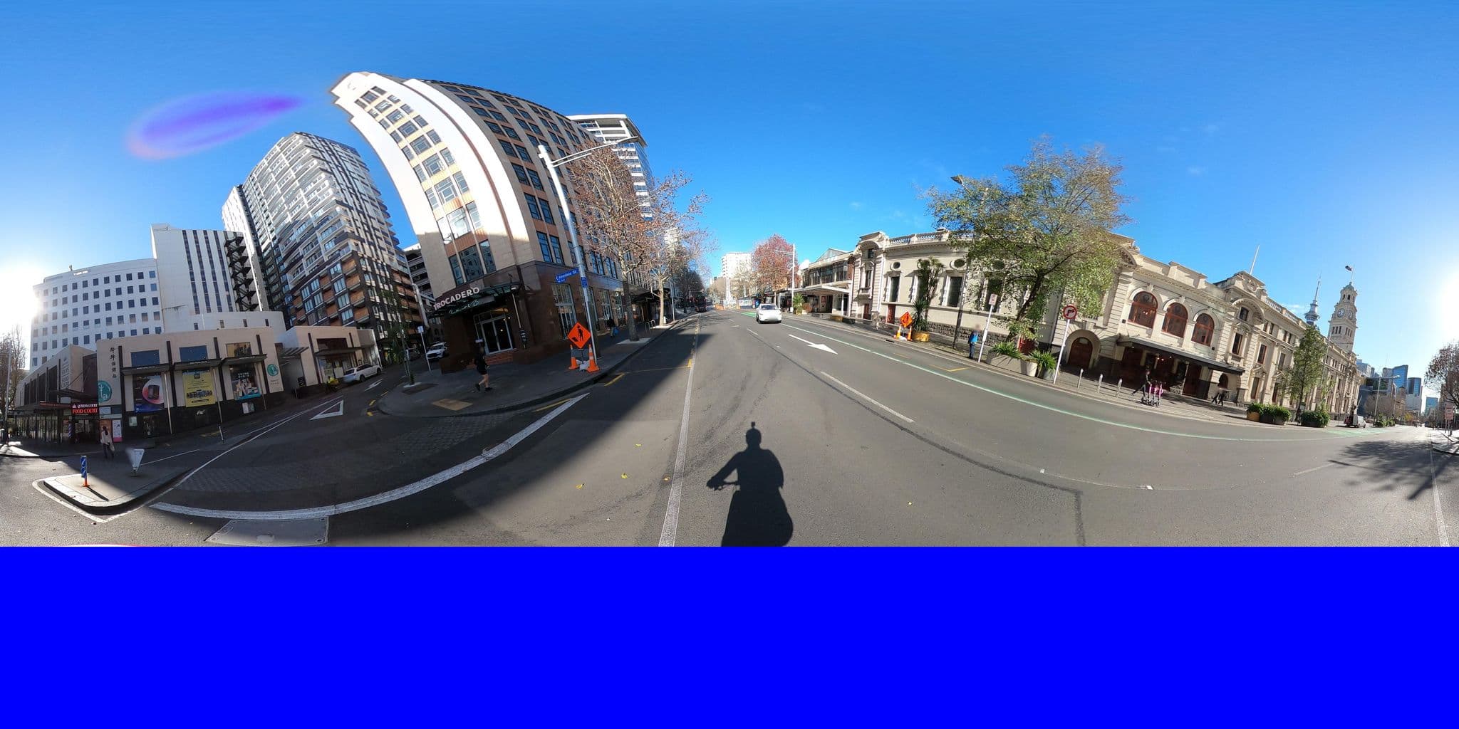 Street view near Scenic Hotel, Auckland — © ralley (CC BY-SA · Mapillary)