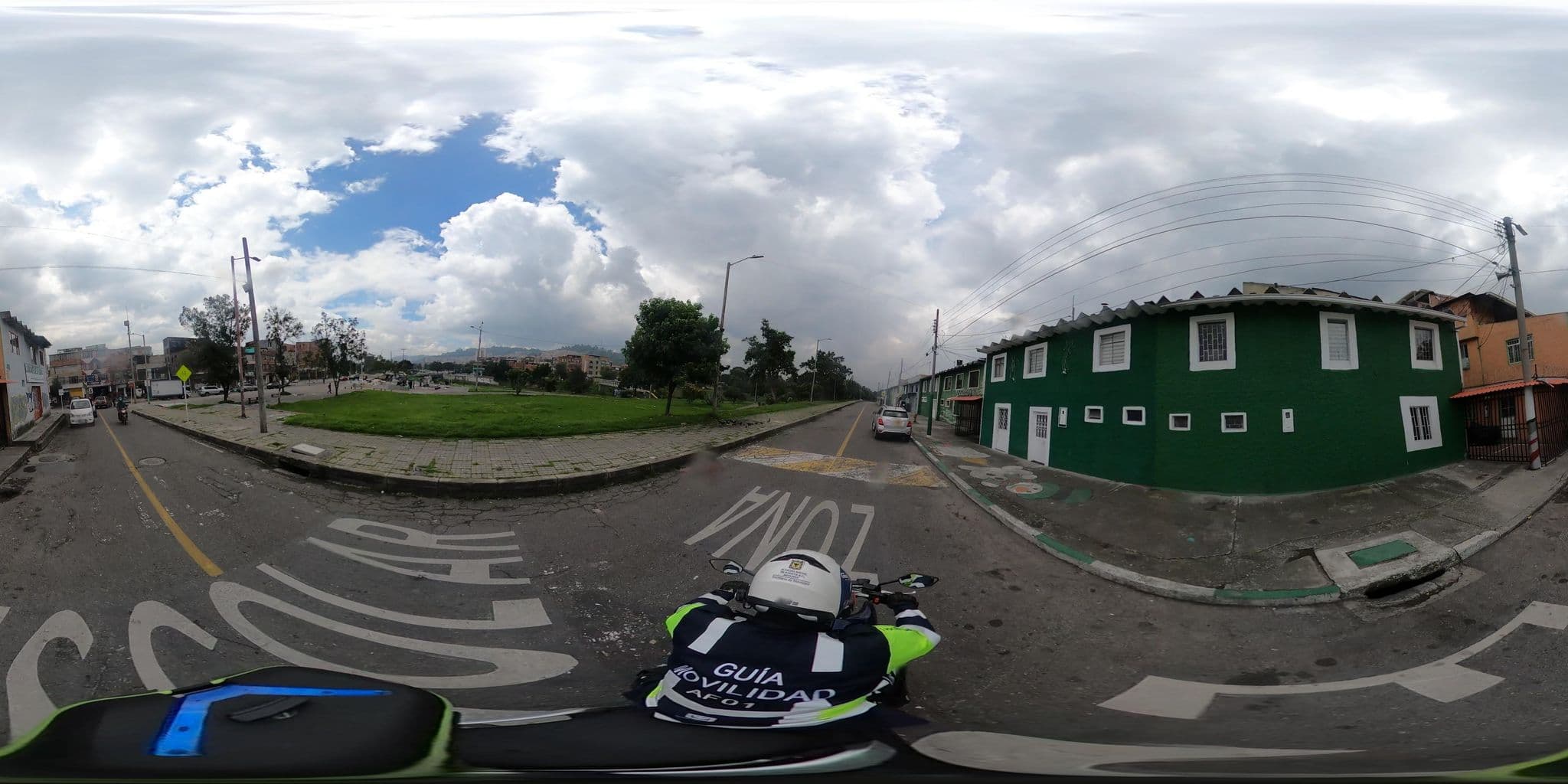 Street view near Casa, Barrio San Luis
