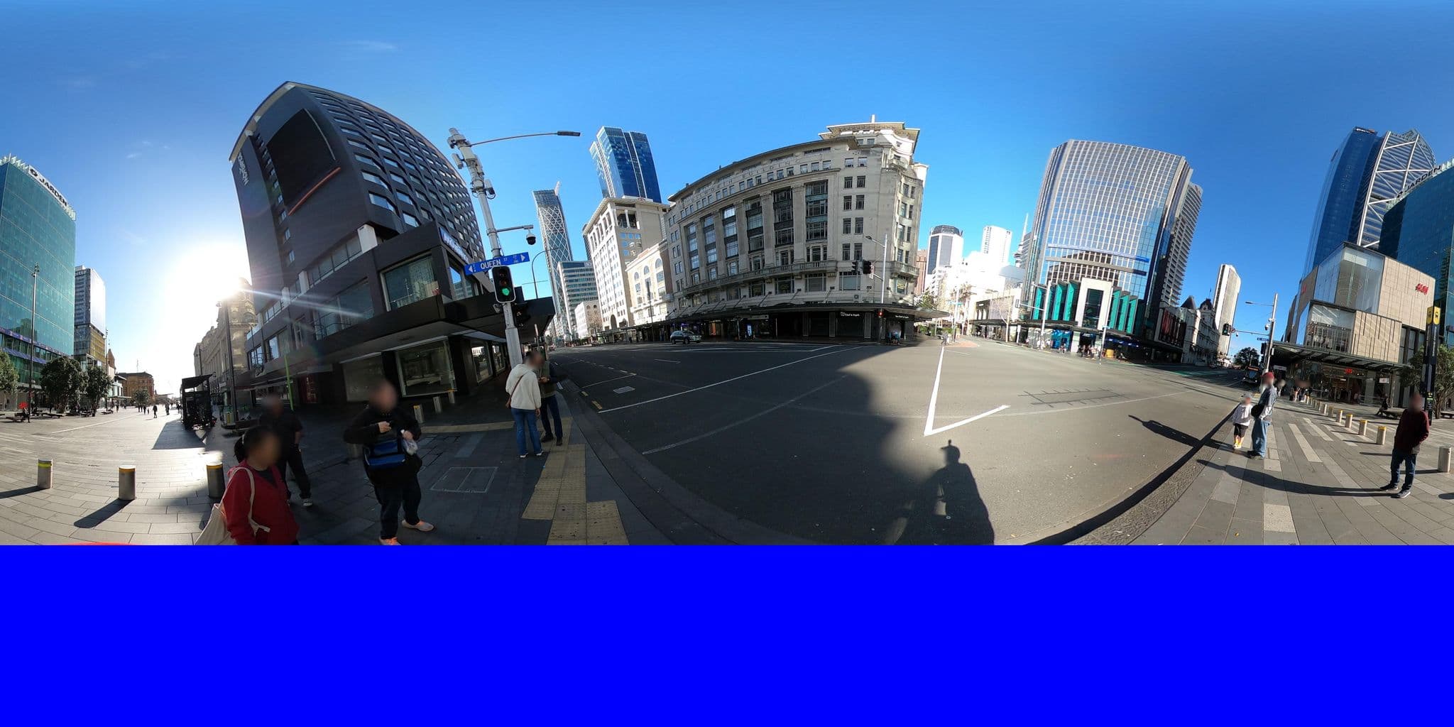 Street view near Grand Mercure Hotel, Auckland — © ralley (CC BY-SA · Mapillary)