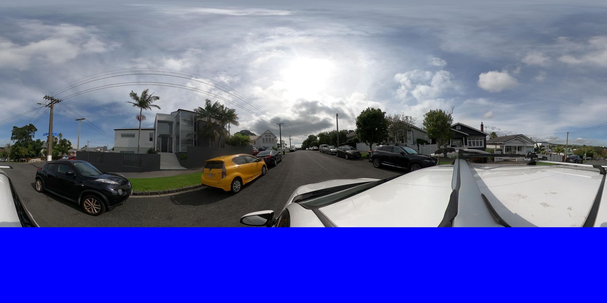 Street view near Sunderland House, Ponsonby — © ralley (CC BY-SA · Mapillary)