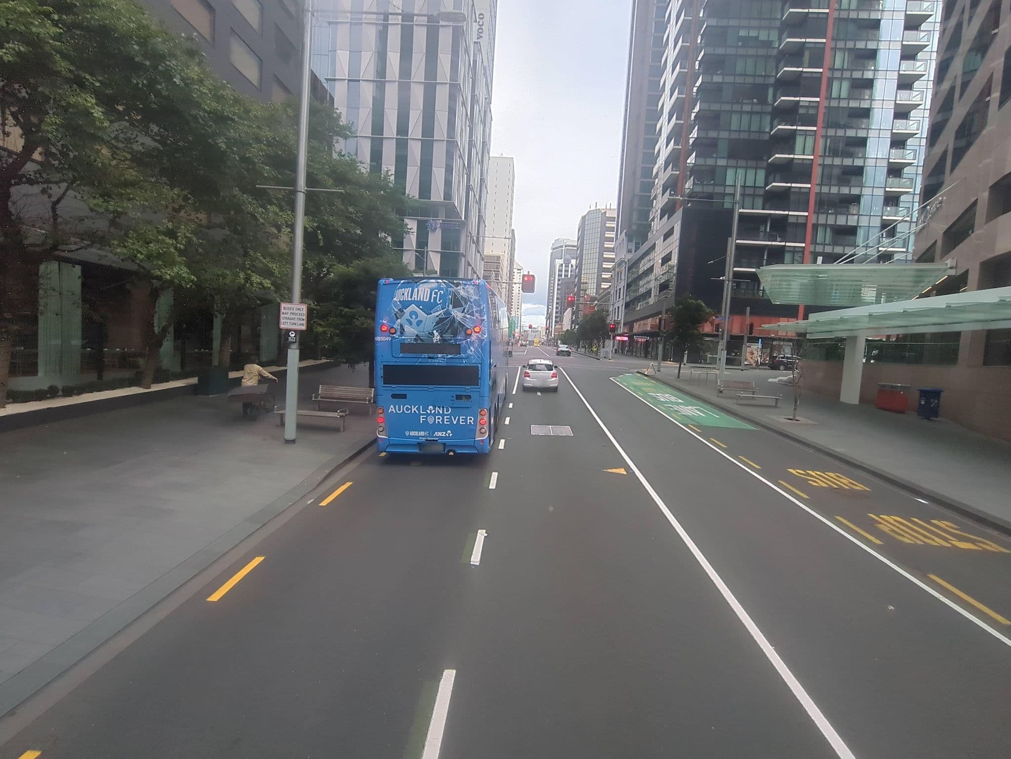 Street view near Gym And Pool @ Stamford Hotel, Auckland — © johngc41 (CC BY-SA · Mapillary)