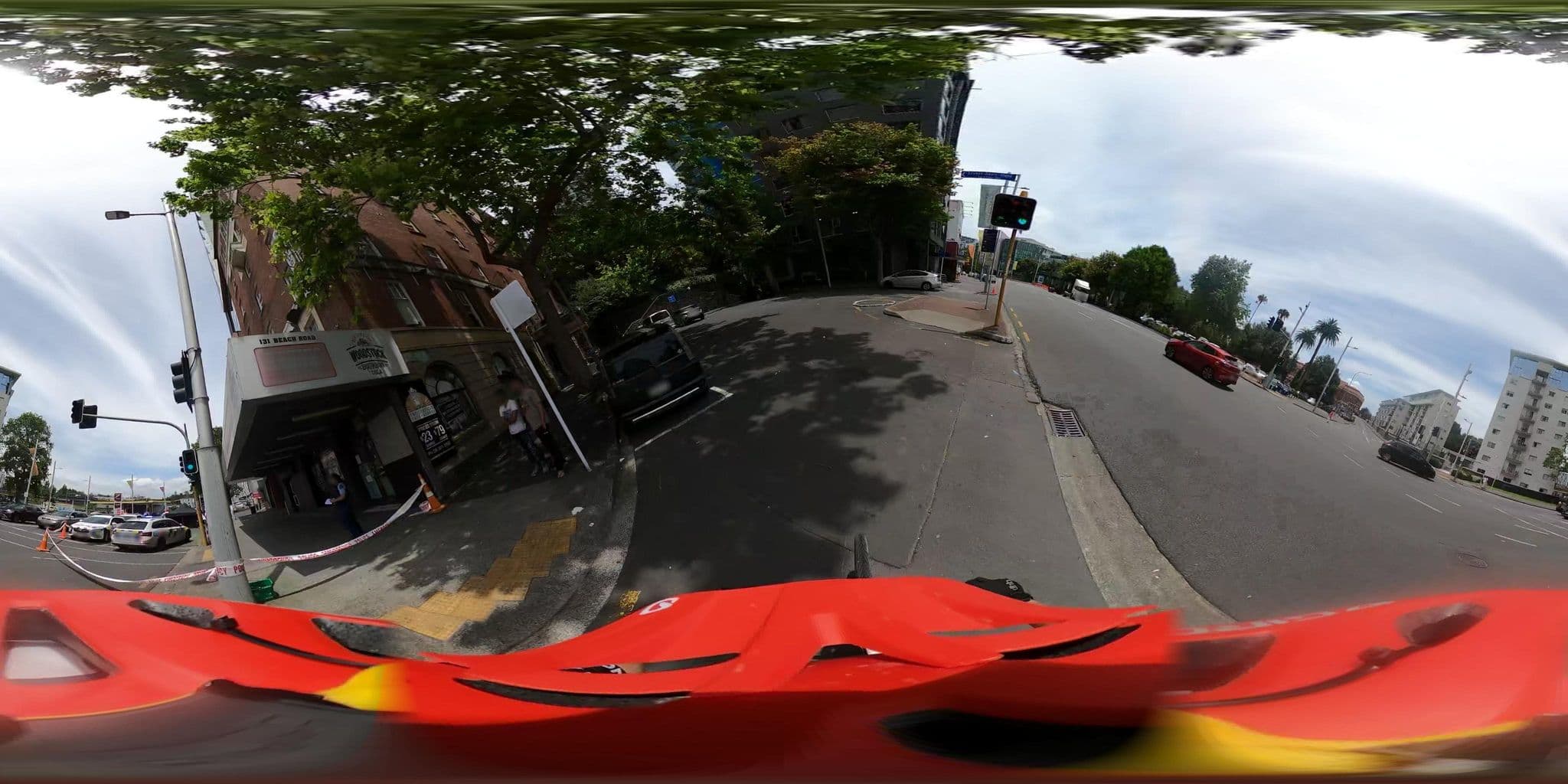 Street view near The Station Hotel Auckland, Auckland — © ralley (CC BY-SA · Mapillary)