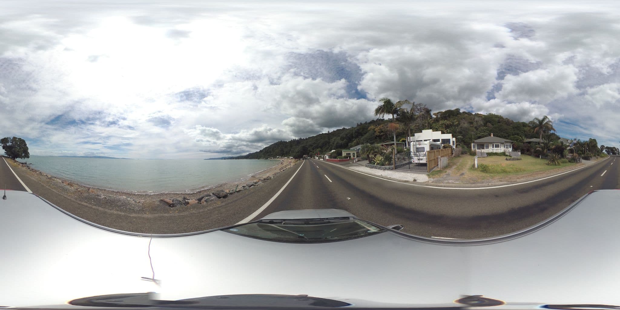 Street view near Pohutukawa Coast Bed & Breakfast, Thames — © flashkiwi (CC BY-SA · Mapillary)