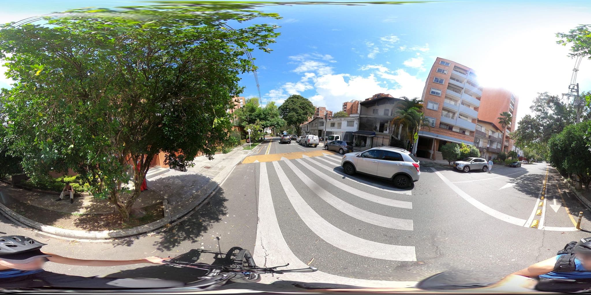 Street view near Guest House The Laureles, Medellín