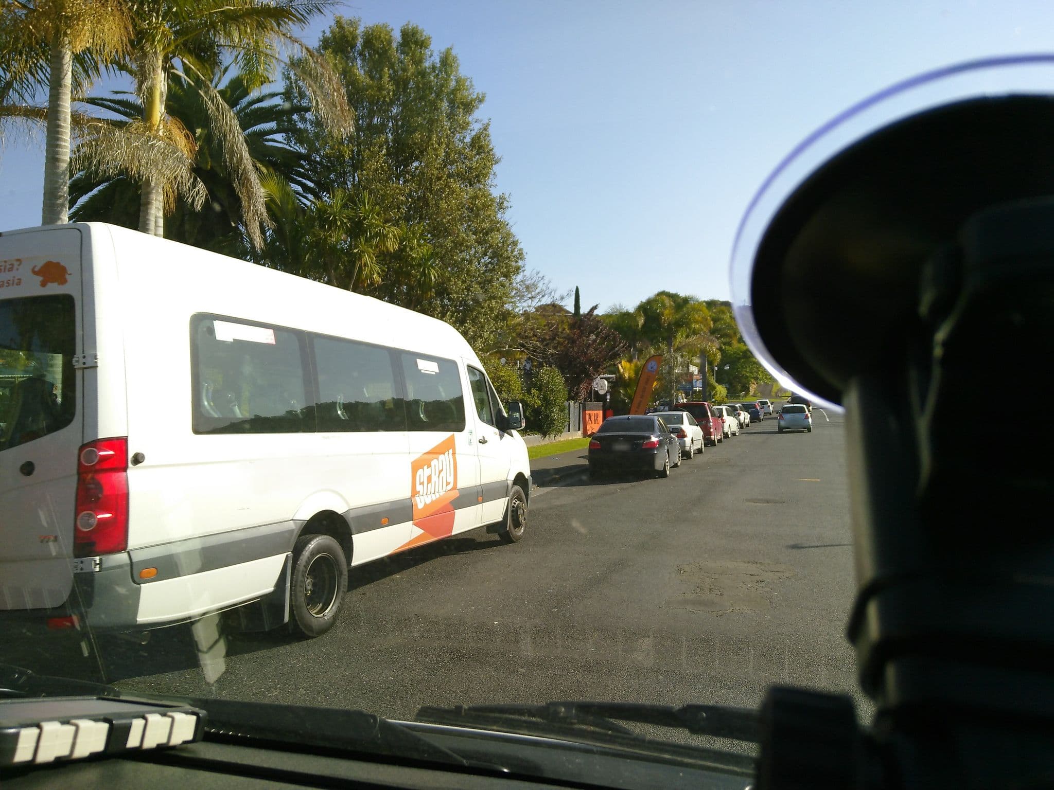 Street view near Base Backpackers Bay of Islands, Paihia — © kibour (CC BY-SA · Mapillary)