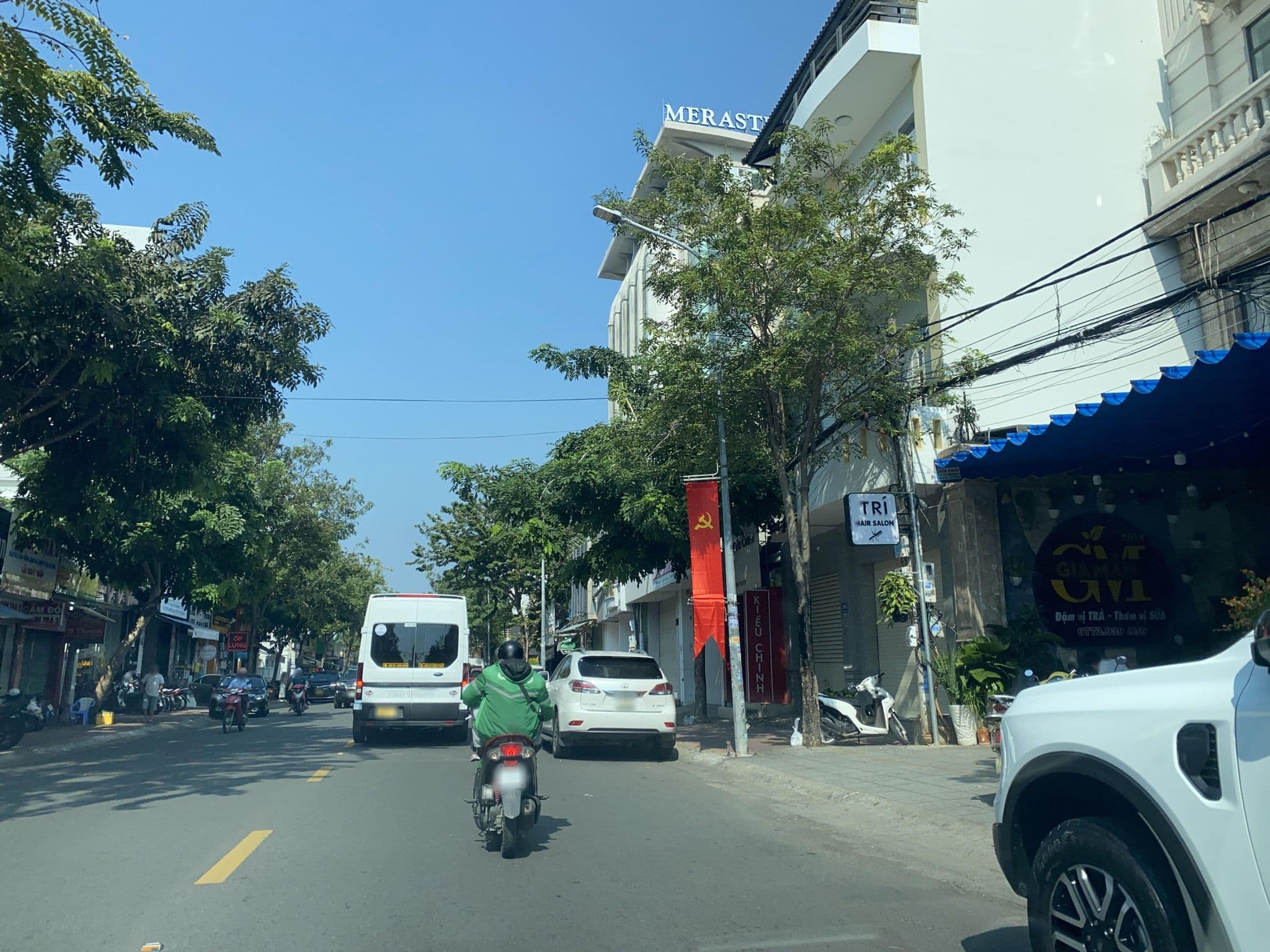 Street view near Prague Coffee, Vũng Tàu — © DriveWithHoang (CC BY-SA · Mapillary)