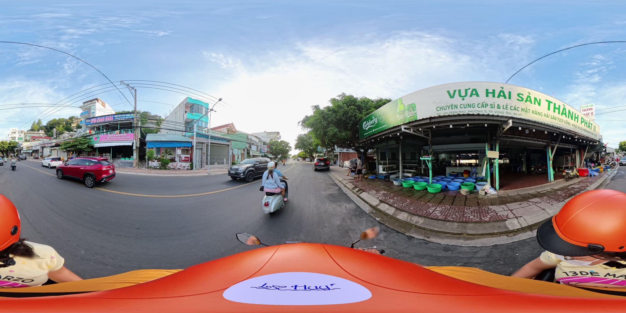 Street view near Motel Khánh Vy, Vũng Tàu — © lyduchuy (CC BY-SA · Mapillary)