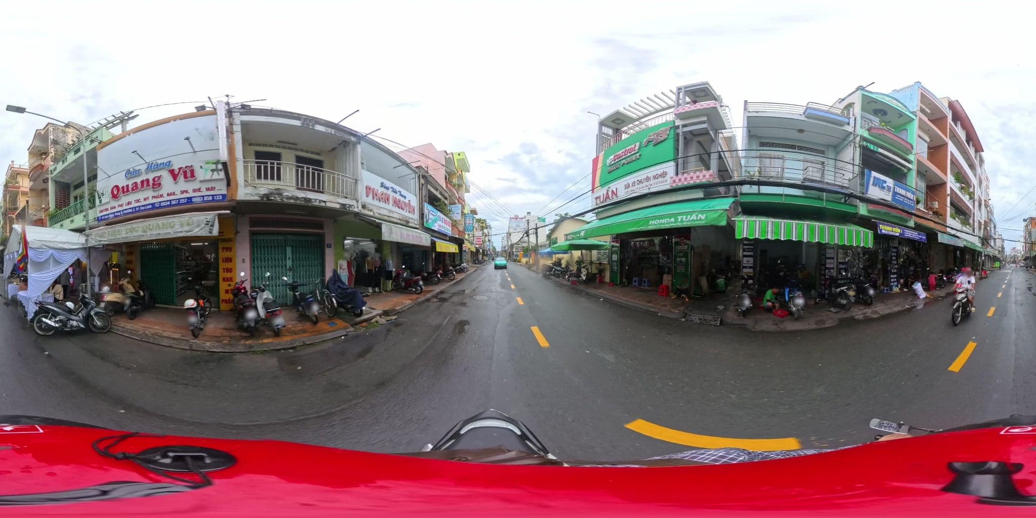 Street view near Tuong Minh Hotel, Cao Lãnh — © Slucchesi (CC BY-SA · Mapillary)