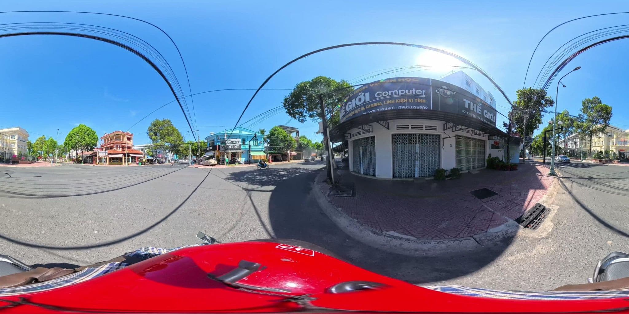 Street view near Đông Phương hotel, Tây Ninh — © Slucchesi (CC BY-SA · Mapillary)