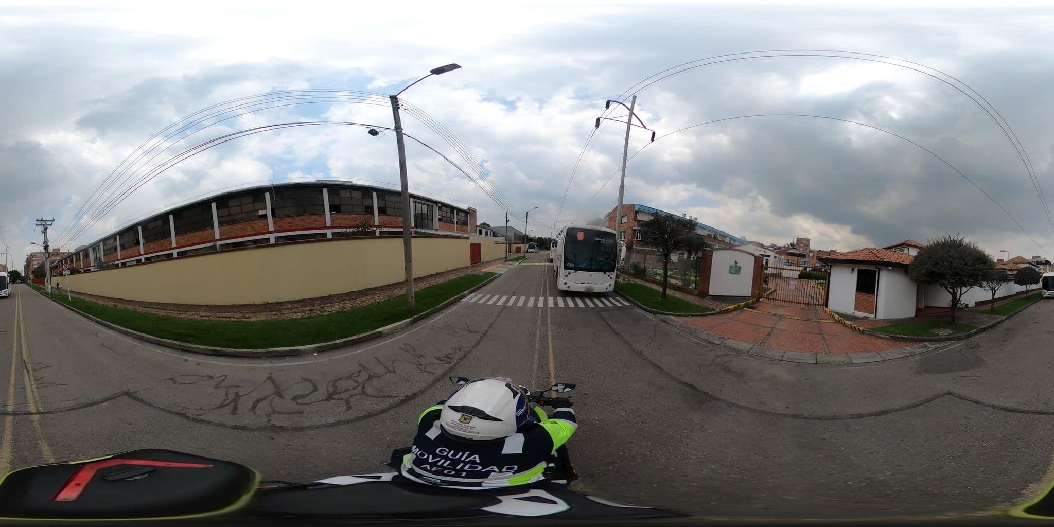 Street view near Casa de Encuentros San Pedro Claver, Barrio San Luis