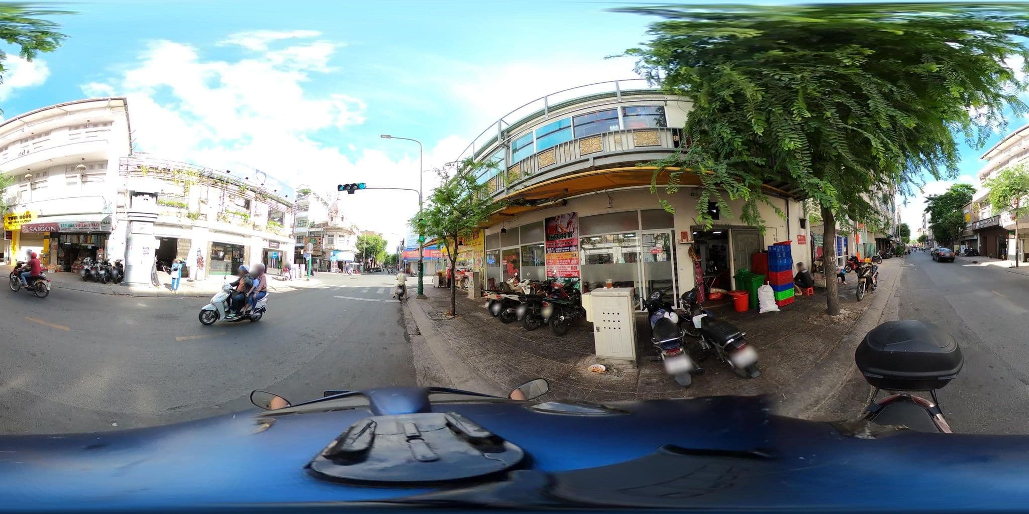 Street view near Hoang Nam Hotel, Quận Năm — © bemaps_1pd (CC BY-SA · Mapillary)