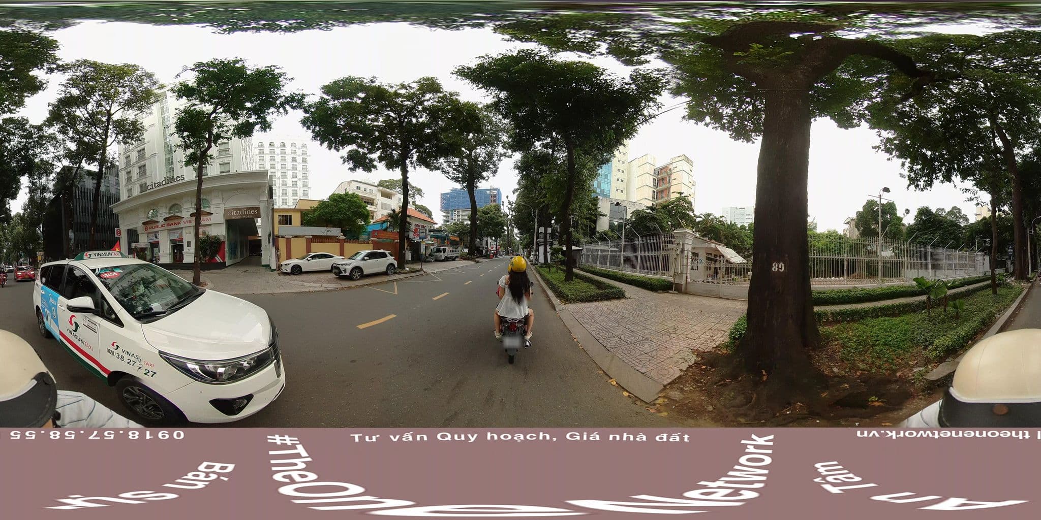 Street view near Nha khach So Ngoai vu, Quận Ba — © theonenetwork (CC BY-SA · Mapillary)