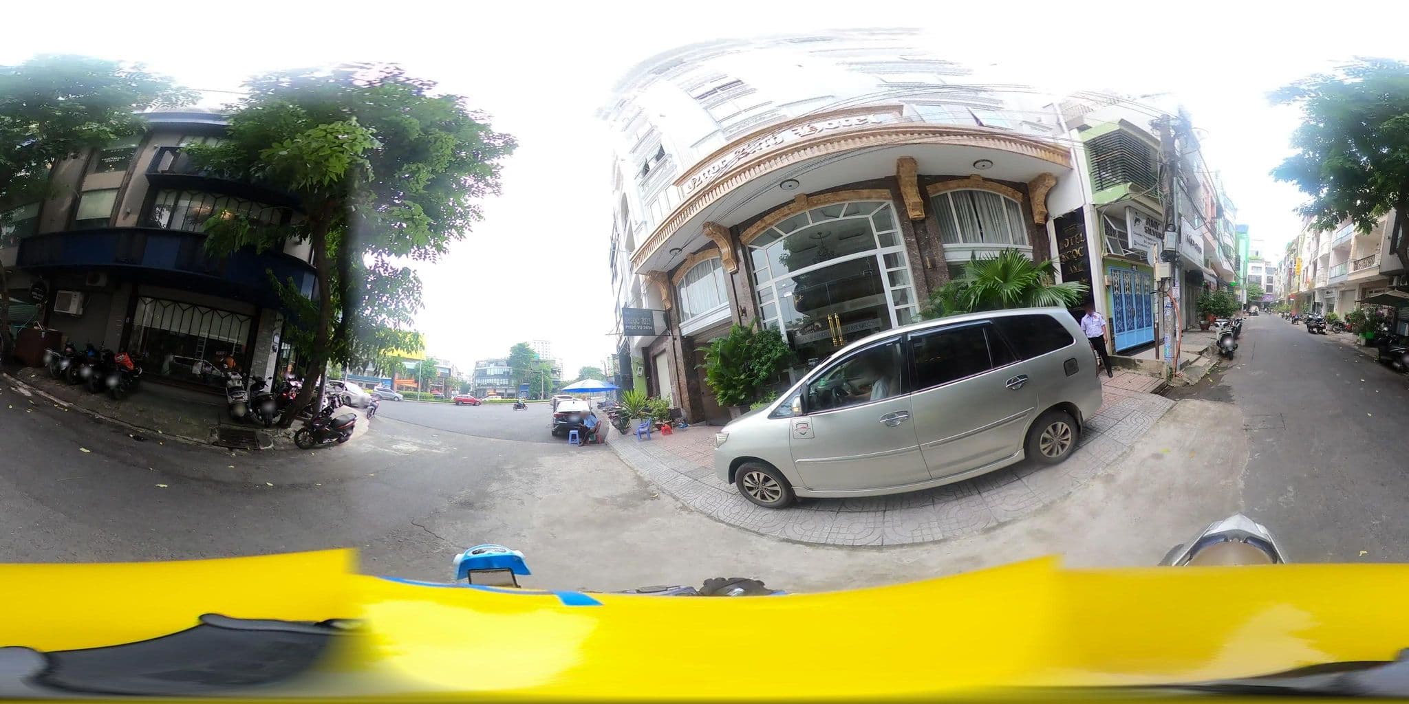 Street view near Ngoc Anh Hotel, Bình Thạnh — © bemaps3_sg (CC BY-SA · Mapillary)