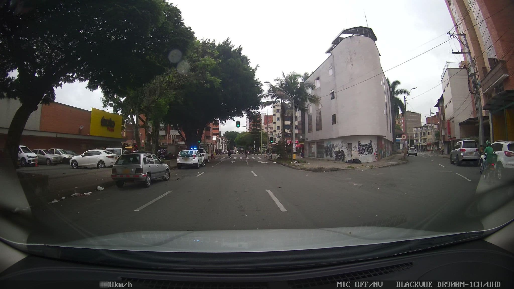 Street view near Hotel Vivre, Medellín
