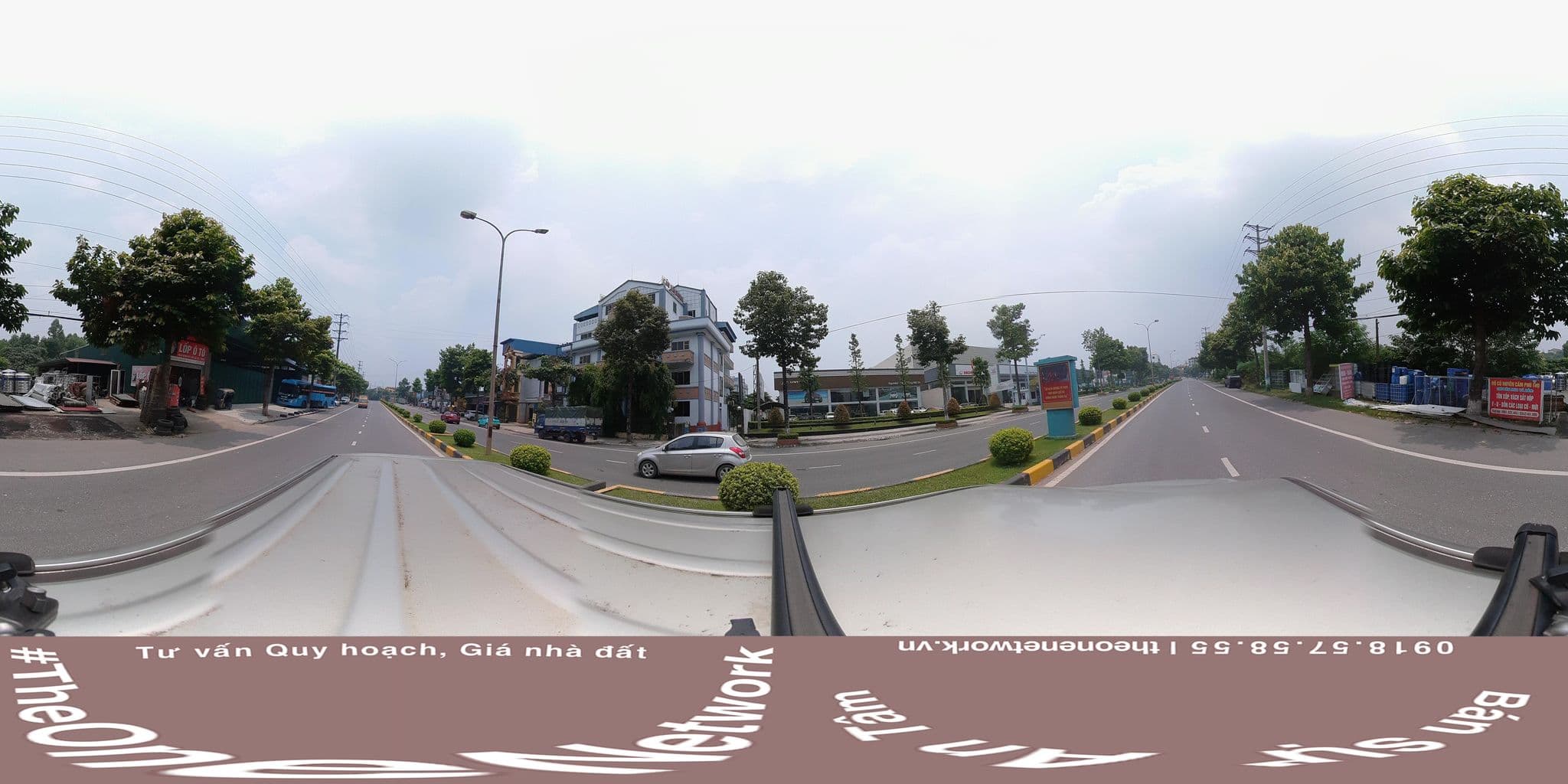 Street view near cach sang cau tay, Việt Trì — © theonenetwork (CC BY-SA · Mapillary)