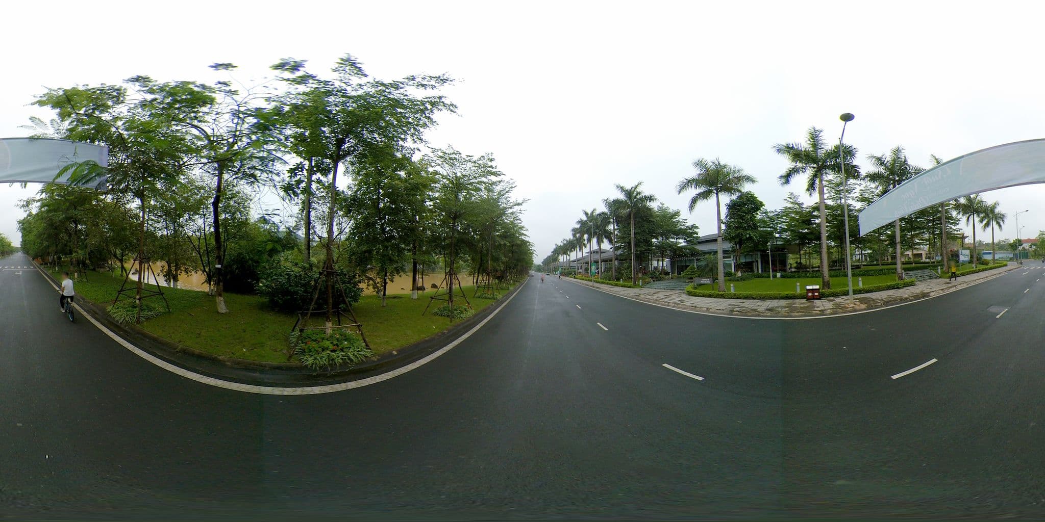 Street view near Xanh Villas, Liên Quan — © diemden360 (CC BY-SA · Mapillary)
