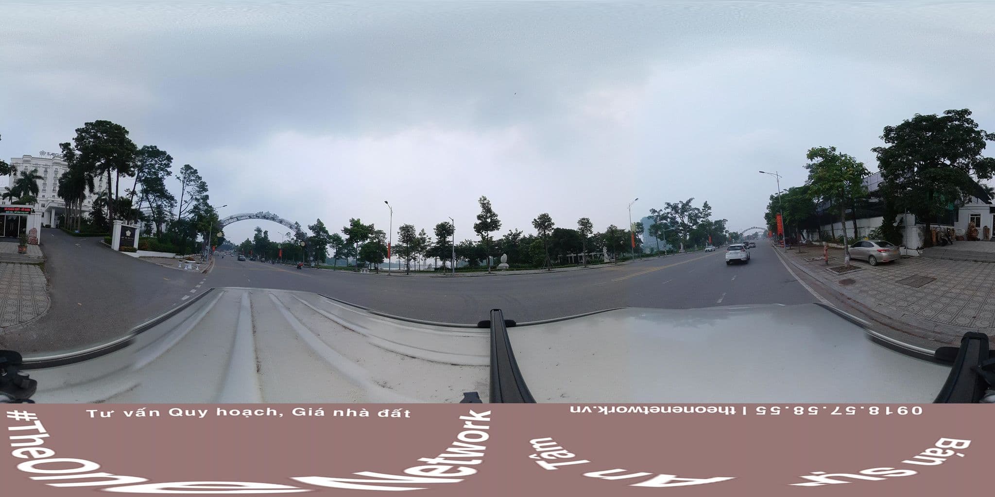 Street view near Saigon Phu Tho Hotel, Việt Trì — © theonenetwork (CC BY-SA · Mapillary)