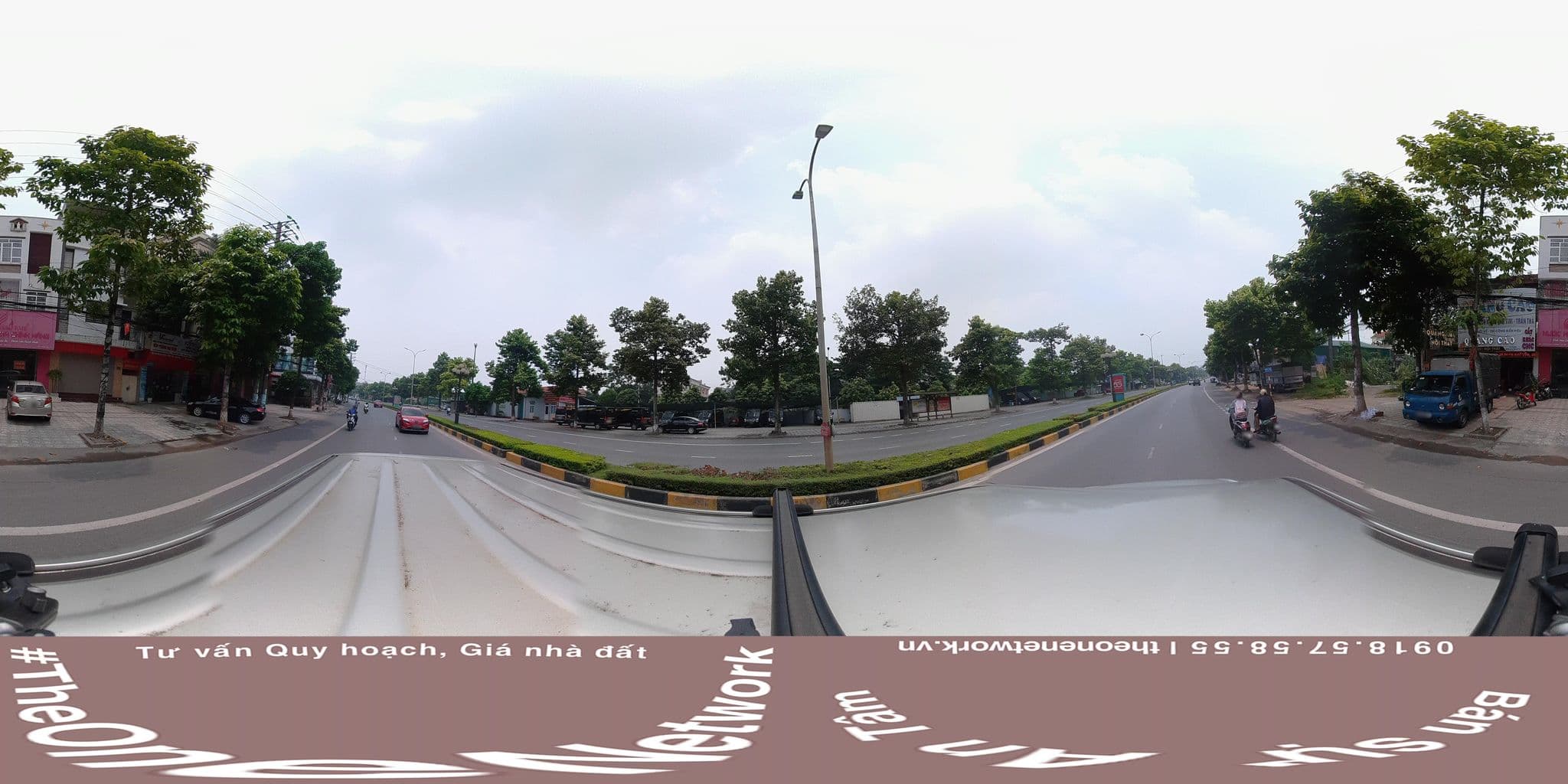 Street view near Hương Giang Hotel, Việt Trì — © theonenetwork (CC BY-SA · Mapillary)
