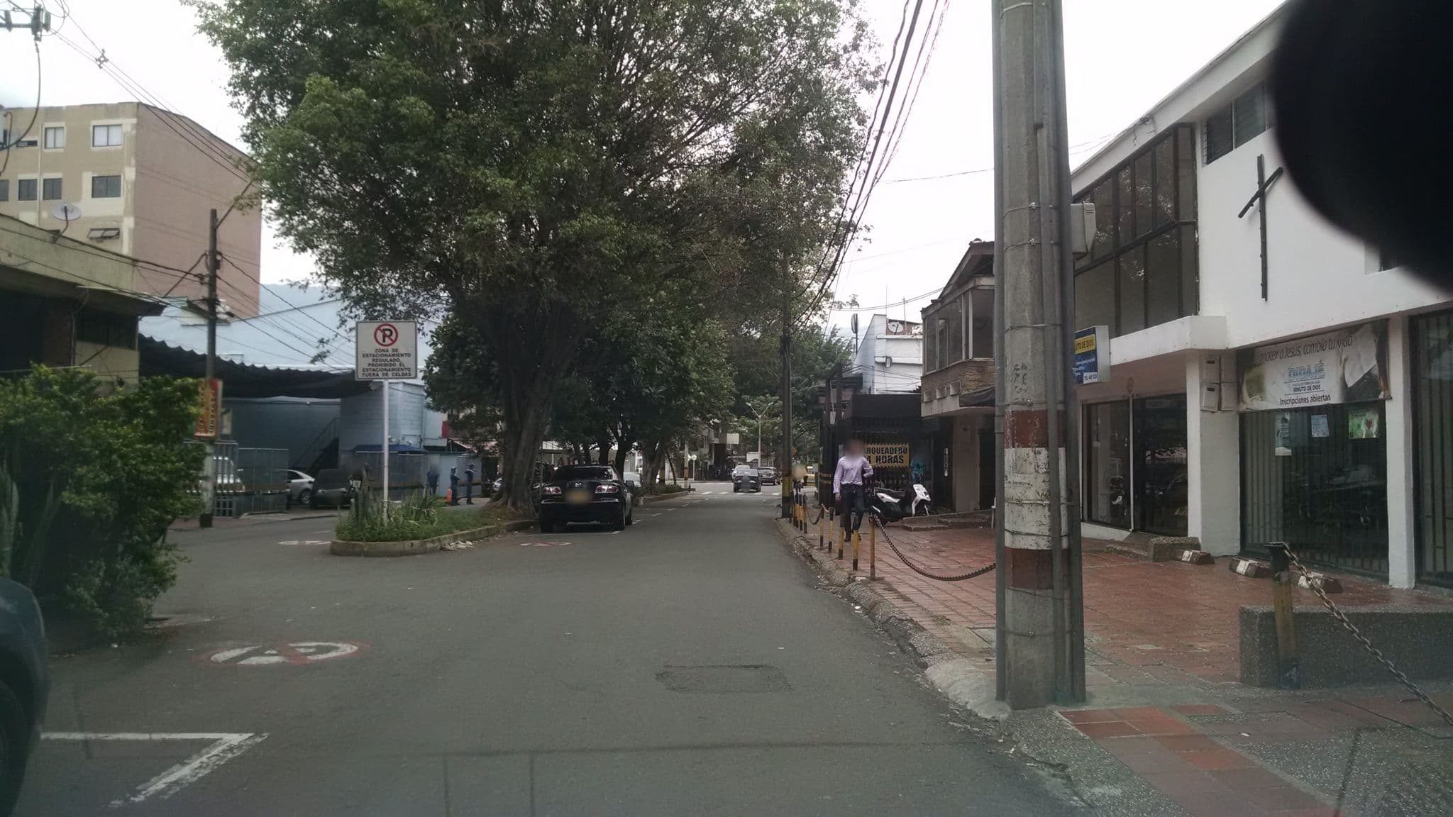 Street view near Sie7e, Medellín