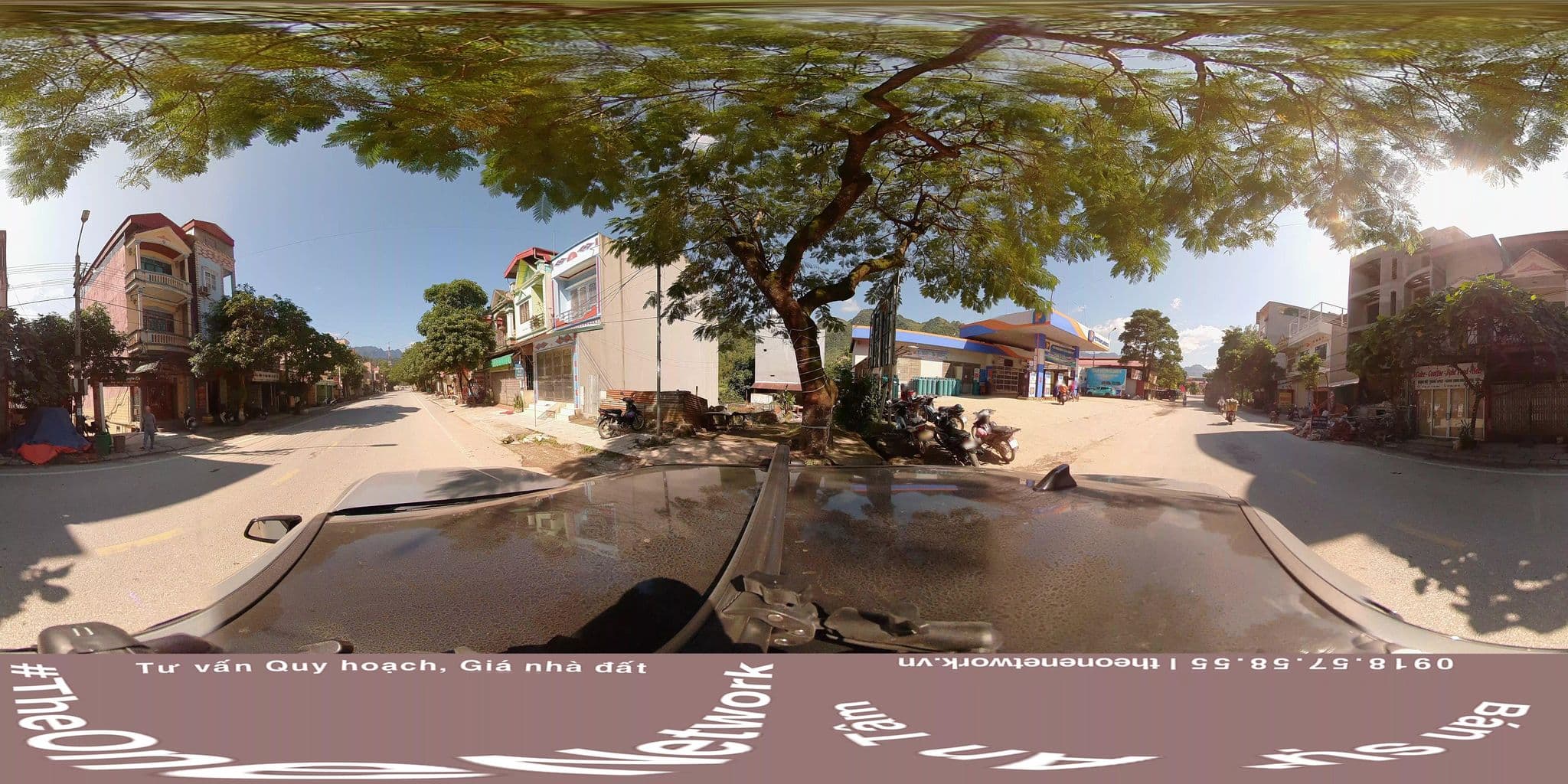 Street view near Kim Thinh Motel, Thị Trấn Yên Minh — © theonenetwork (CC BY-SA · Mapillary)