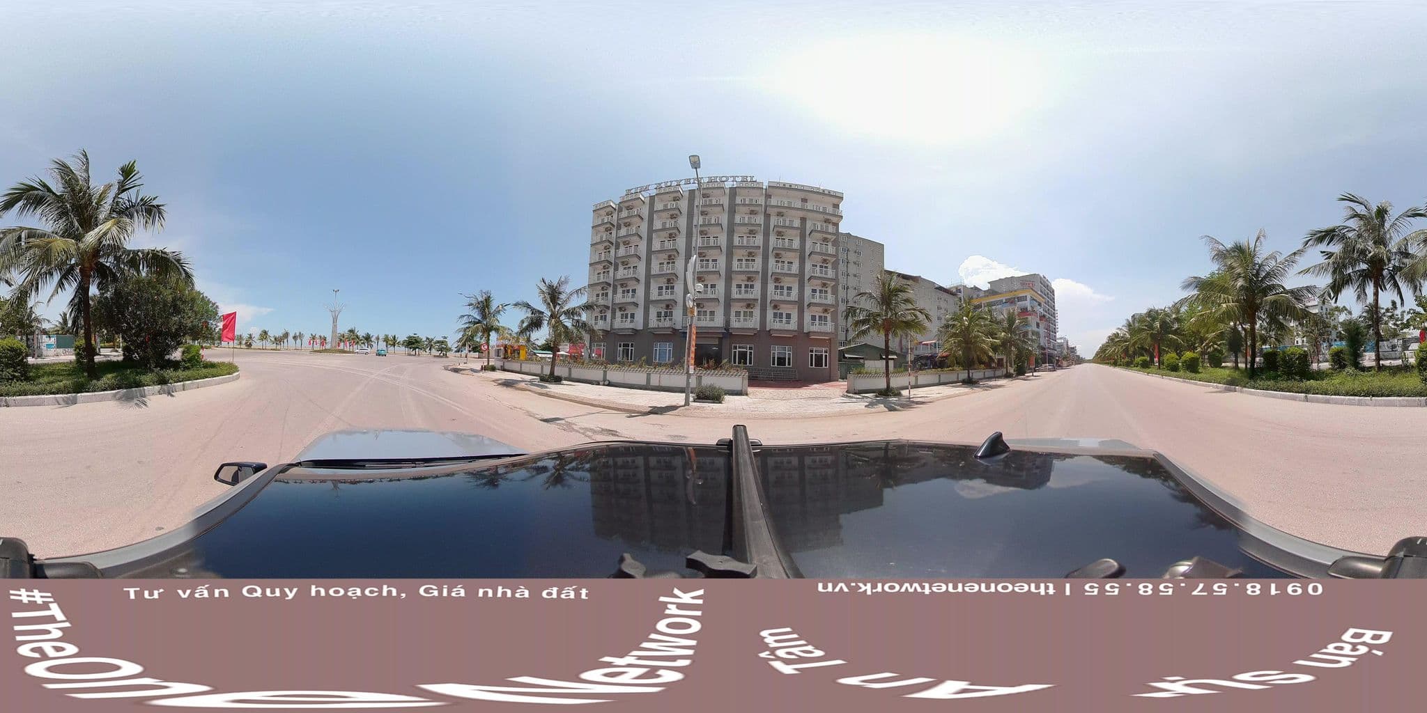 Street view near Minh Hạnh 2 Hotel, Sầm Sơn — © theonenetwork (CC BY-SA · Mapillary)
