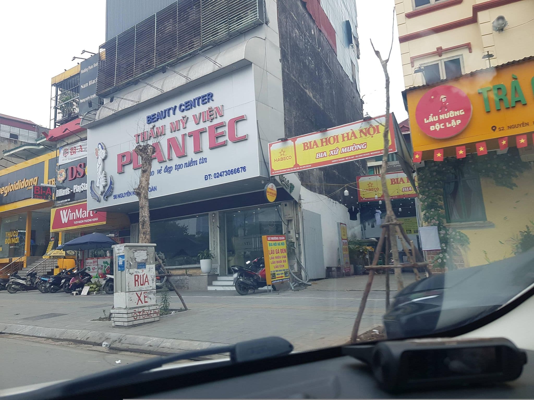 Street view near Sen Hotel, Dịch Vọng — © hn_right_1 (CC BY-SA · Mapillary)