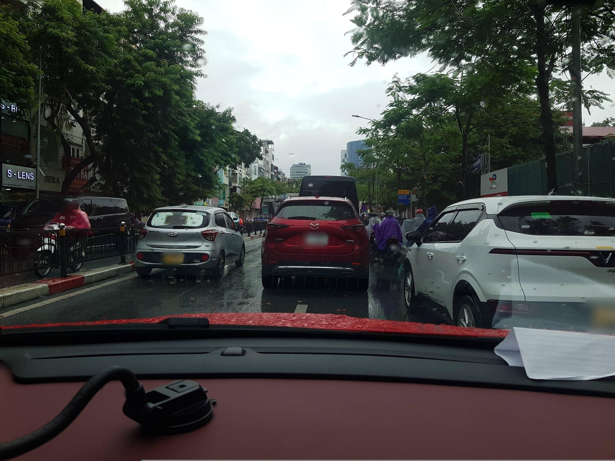 Street view near Asean International Hotel, Đống Đa — © sg_front_3 (CC BY-SA · Mapillary)