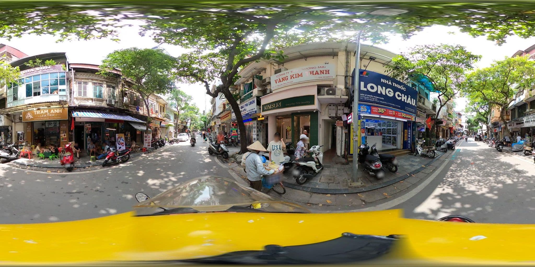 Street view near Hanoi Advisor Hotel, Hoàn Kiếm — © bemaps_hn_kien (CC BY-SA · Mapillary)