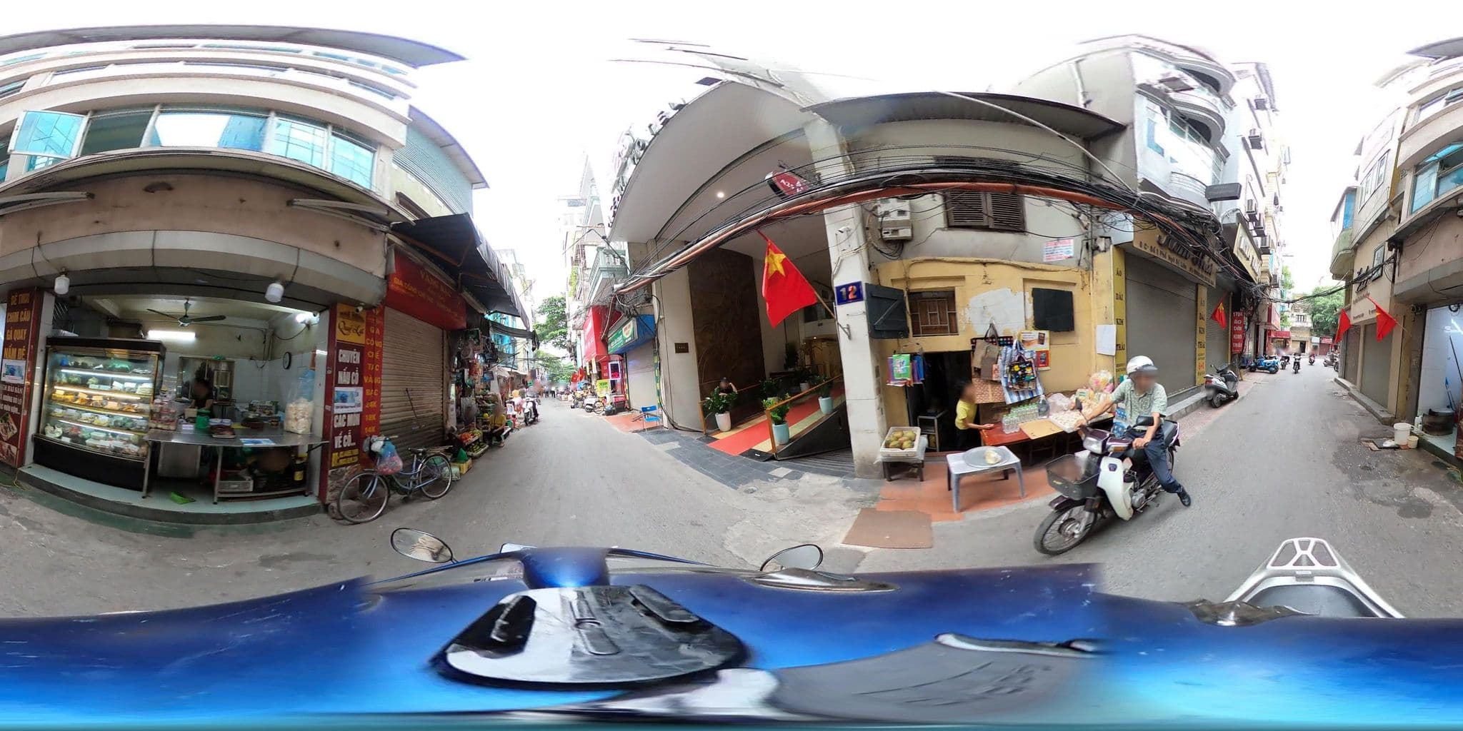 Street view near Hanoi View 2 Hotel, Hanoi — © bemaps_1pd (CC BY-SA · Mapillary)