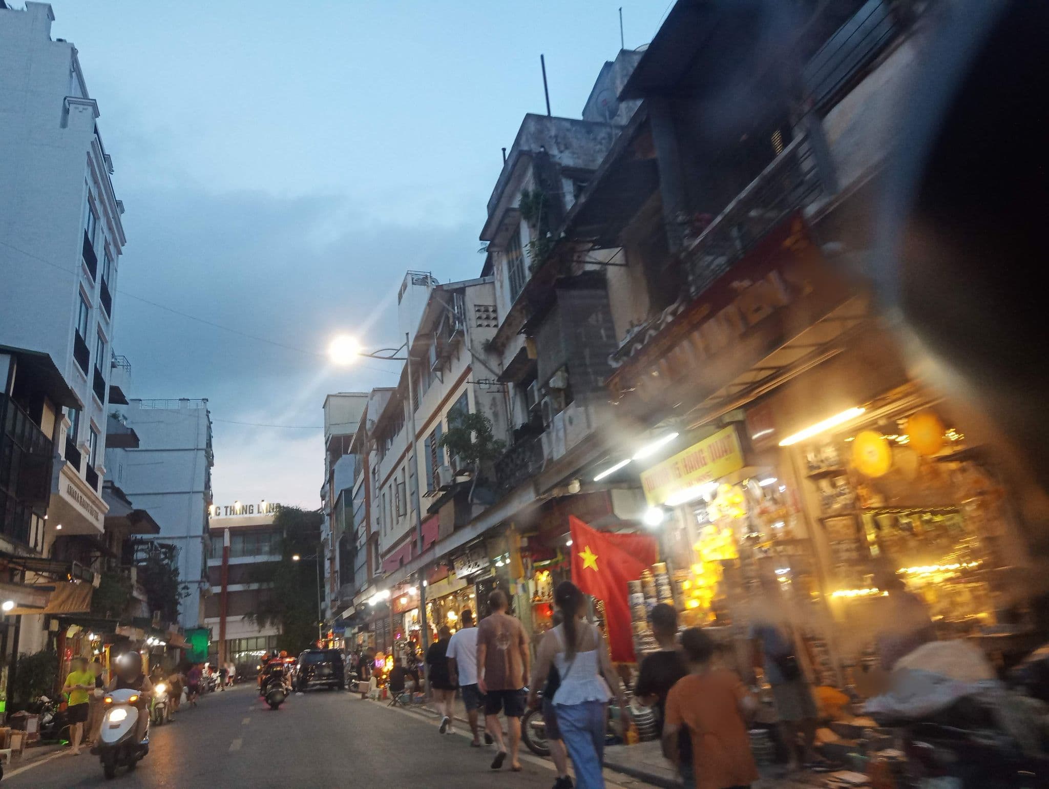 Street view near Hang My Hotel, Hoàn Kiếm — © hn_front_1 (CC BY-SA · Mapillary)