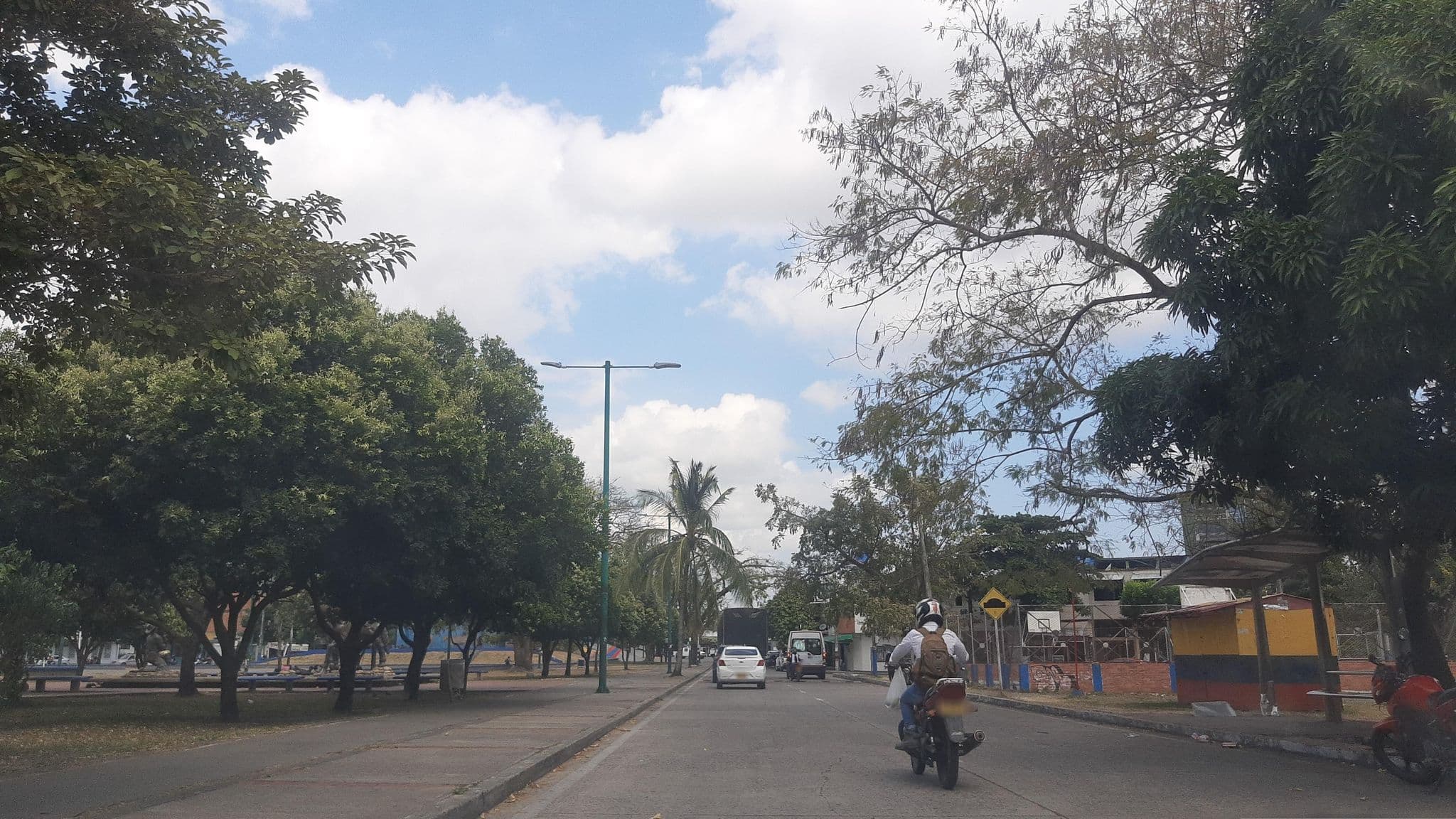 Street view near Hotel Imperial Park, Yopal