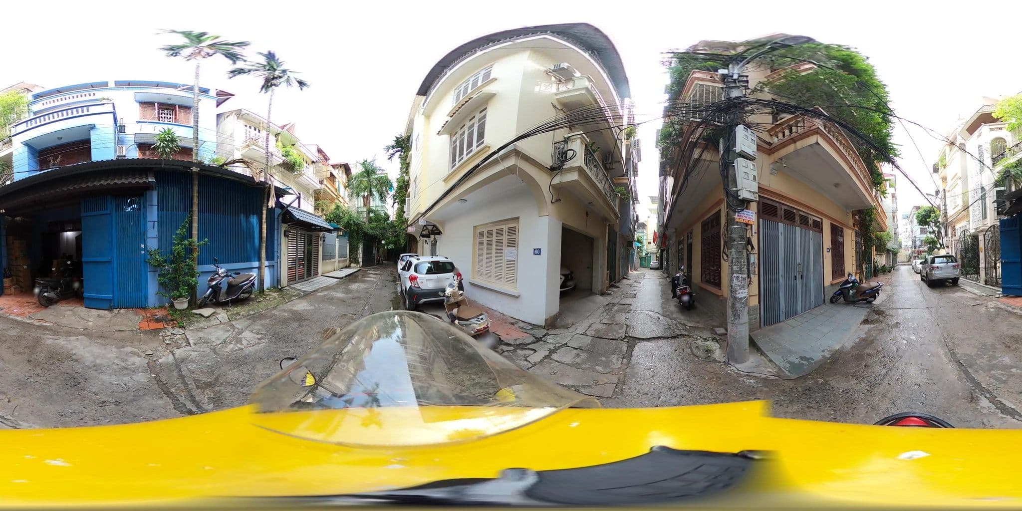 Street view near Nhà Khách Học Viện Quốc Phòng, Nghĩa Đô — © bemaps_hn_kien (CC BY-SA · Mapillary)