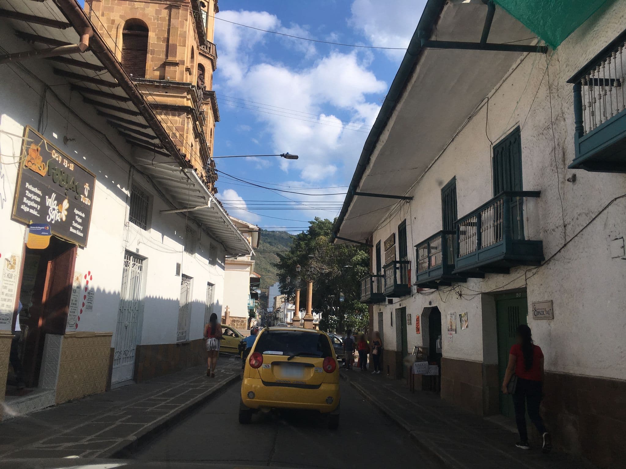 Street view near Hotel boutique El Campanario, San Gil — © nicovargas (CC BY-SA · Mapillary)