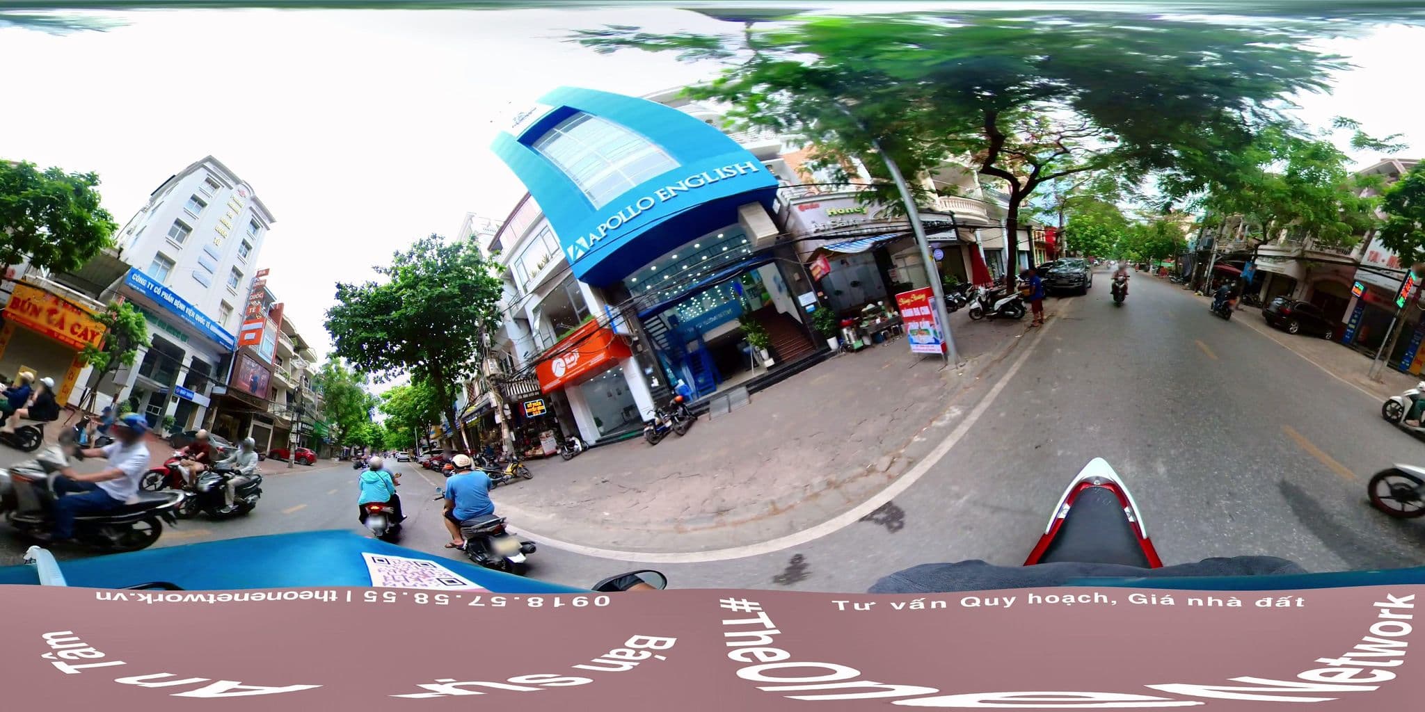 Street view near Cát Dài Hotel, Haiphong — © theonenetwork (CC BY-SA · Mapillary)