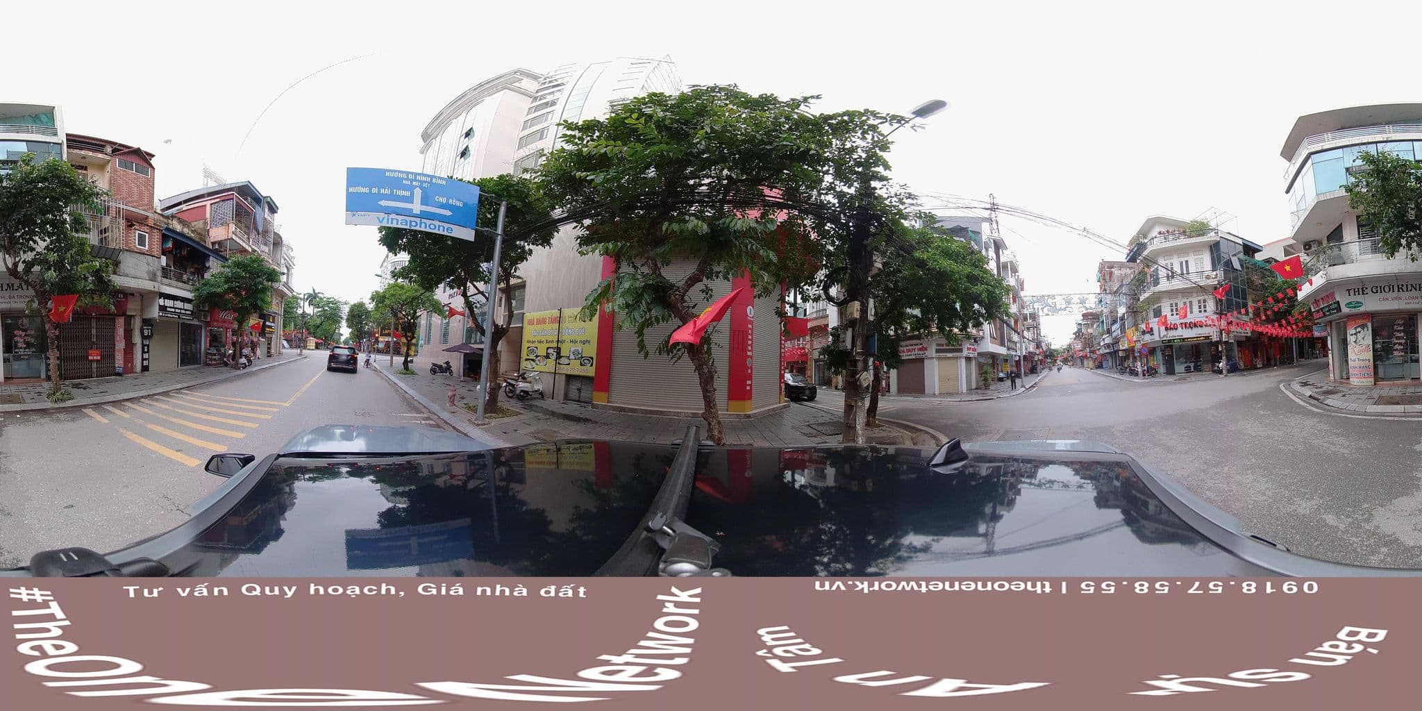 Street view near Phú Mỹ Hotel, Nam Định — © theonenetwork (CC BY-SA · Mapillary)