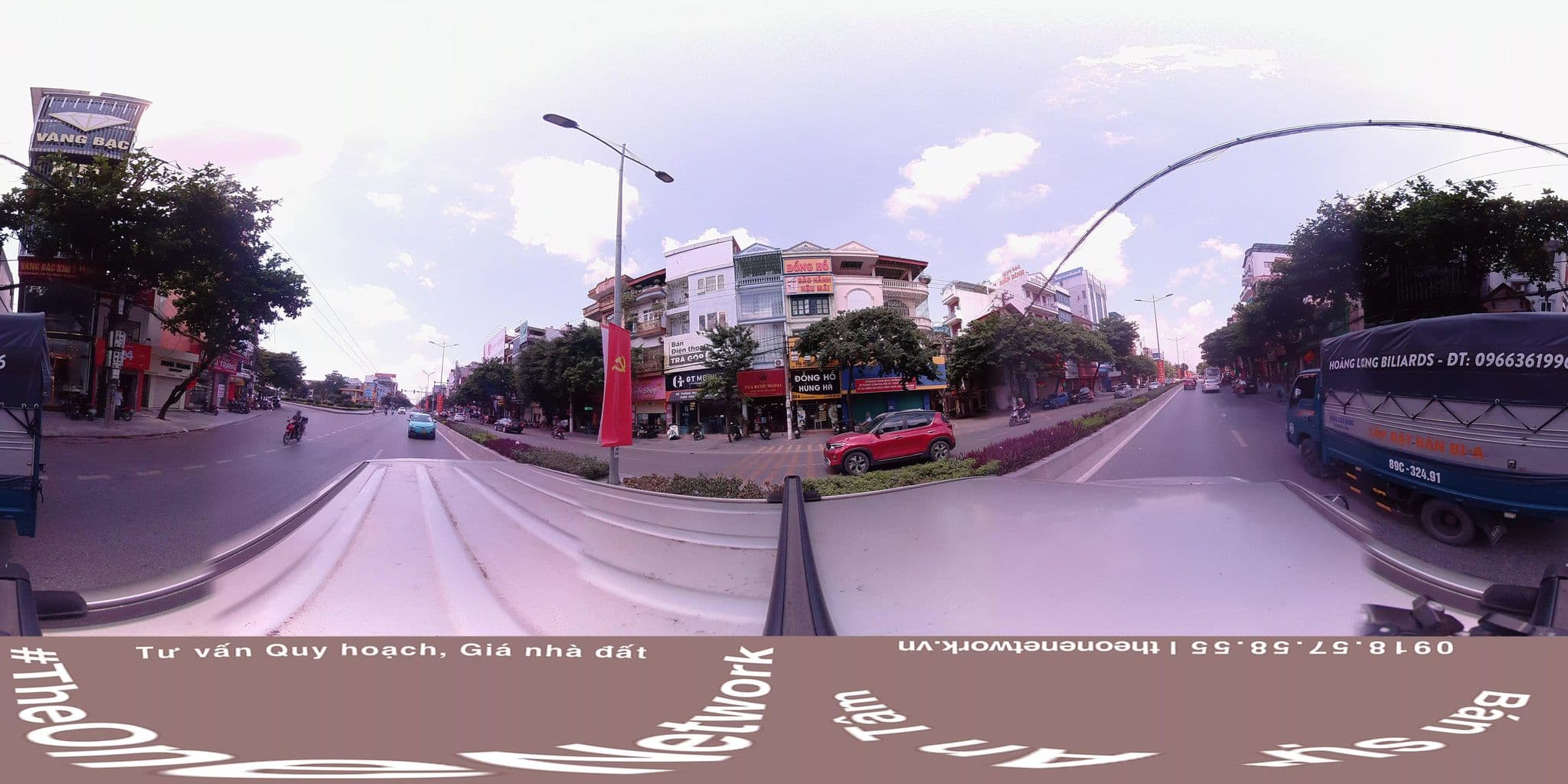 Street view near Golden Bell Backpackers Hostel, Ninh Bình — © theonenetwork (CC BY-SA · Mapillary)
