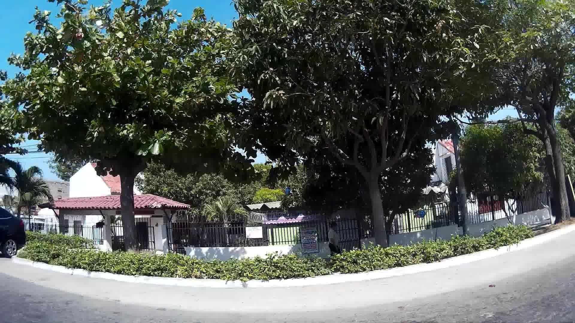 Street view near Hotel Zamay, Santa Marta