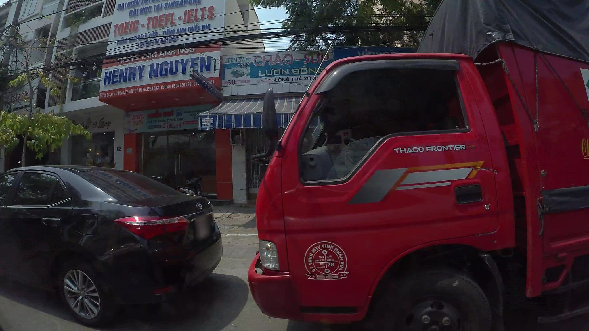 Street view near Nang Capsule Hostel, Da Nang — © kaartcam (CC BY-SA · Mapillary)