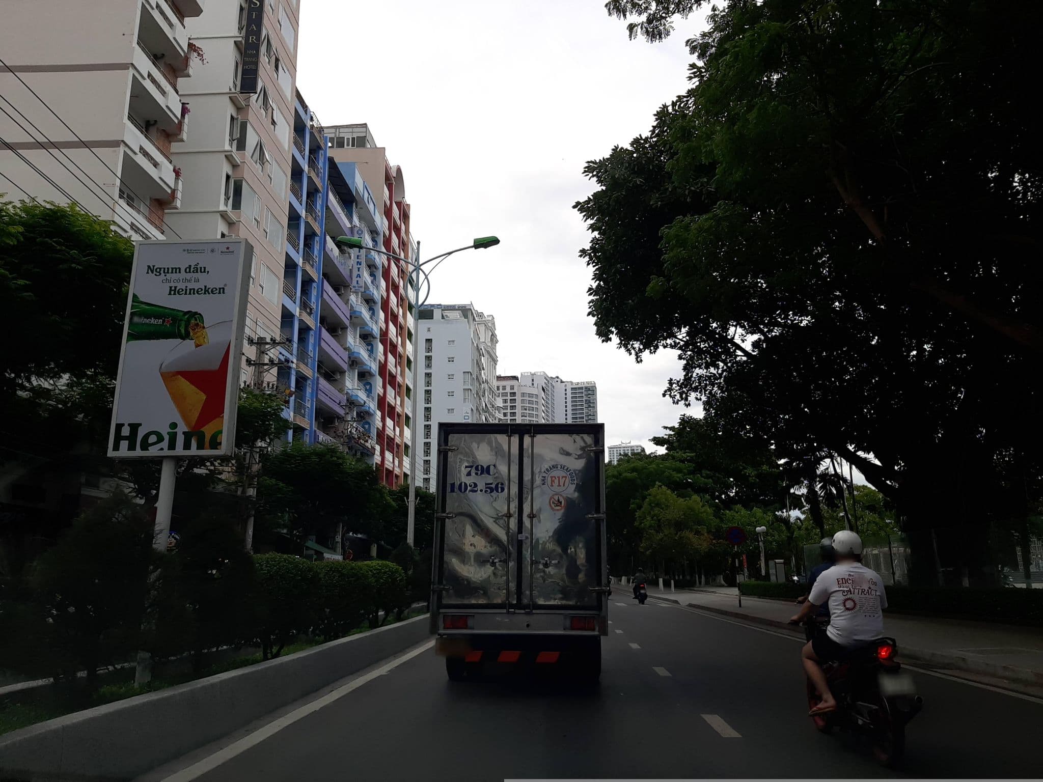 Street view near Euro star, Nha Trang — © DriveWithHoang (CC BY-SA · Mapillary)