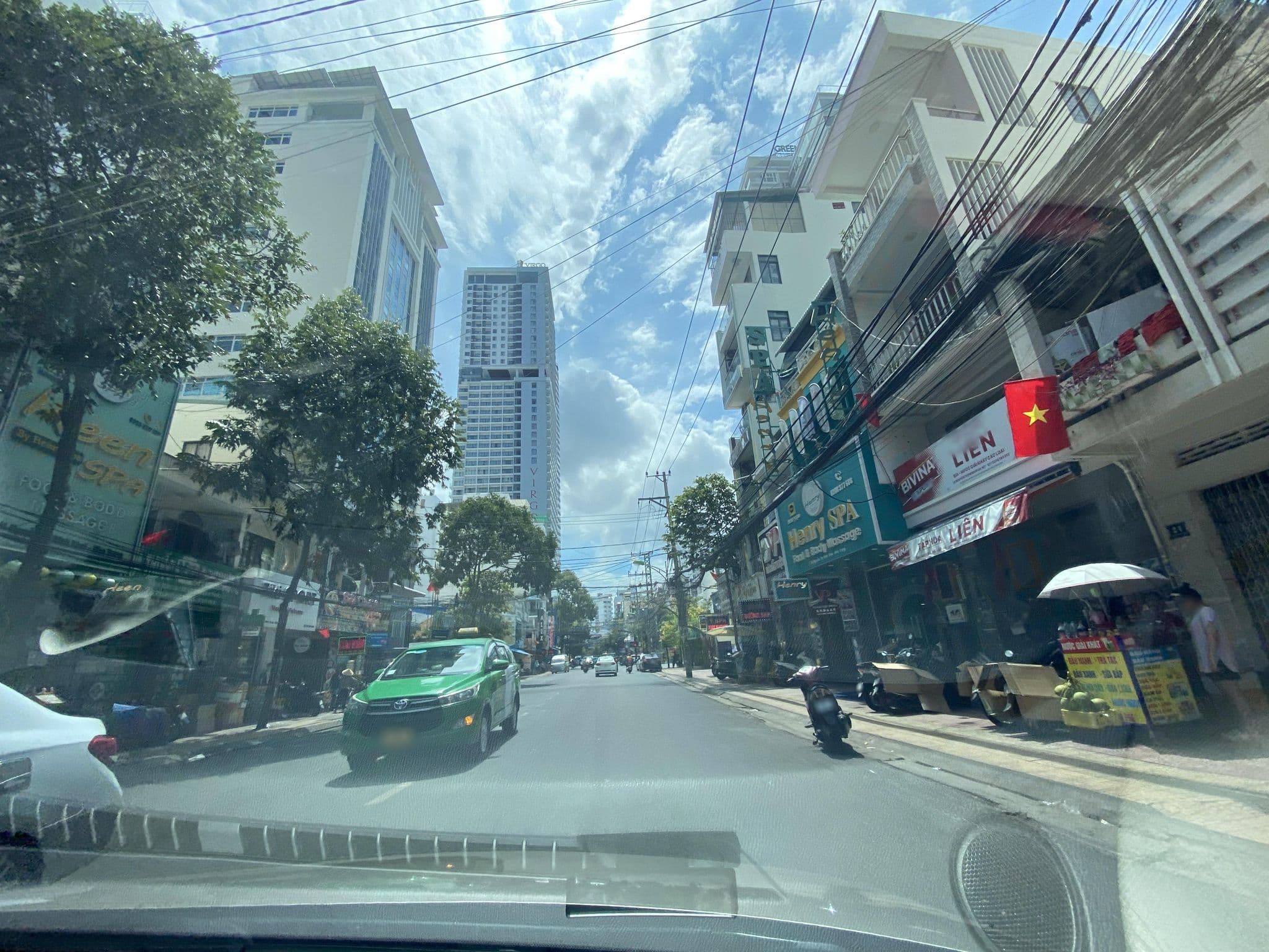 Street view near May Hotel, Nha Trang — © DriveWithHoang (CC BY-SA · Mapillary)