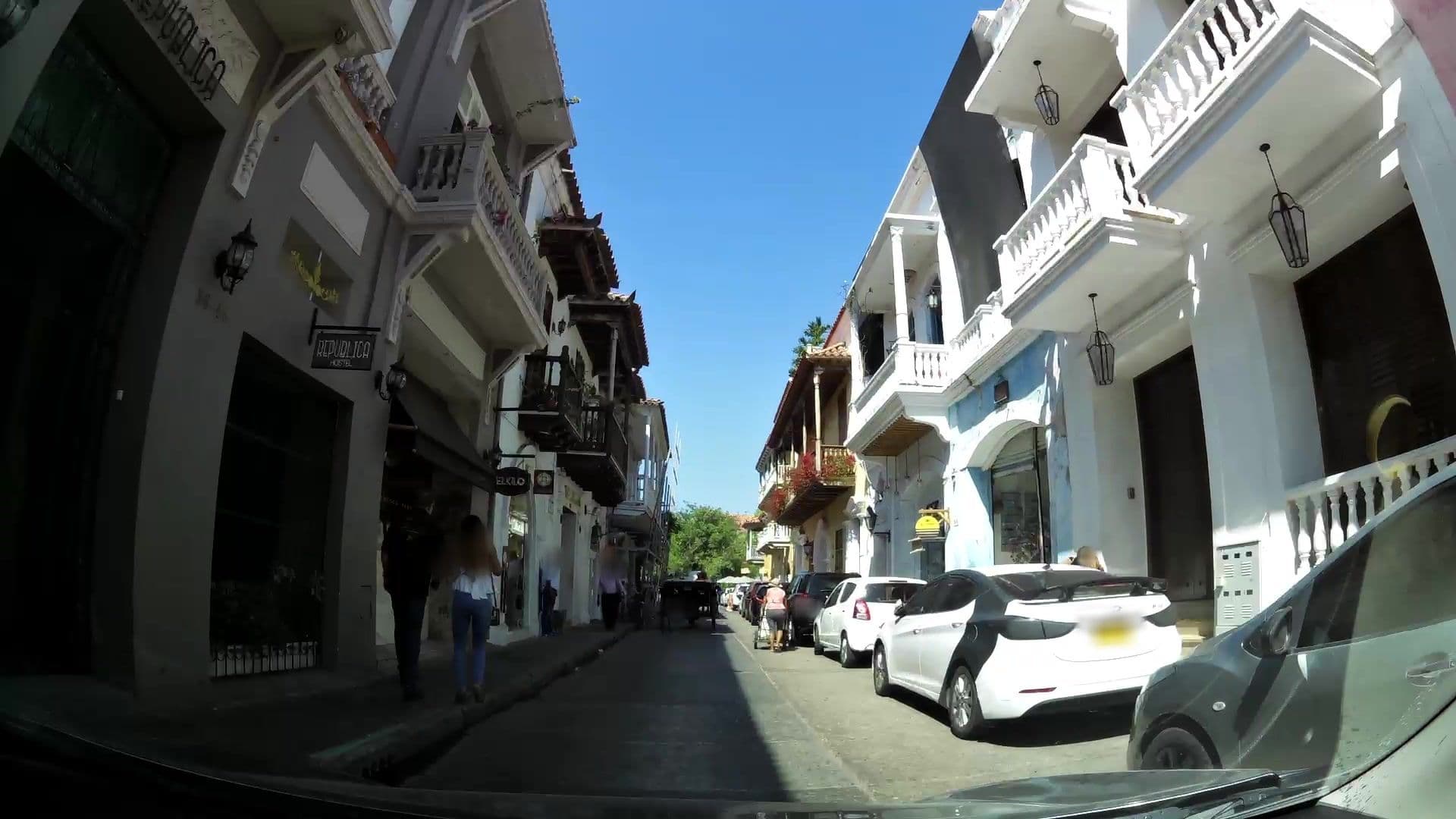Street view near Republica hostel, Cartagena — © kaartcam (CC BY-SA · Mapillary)