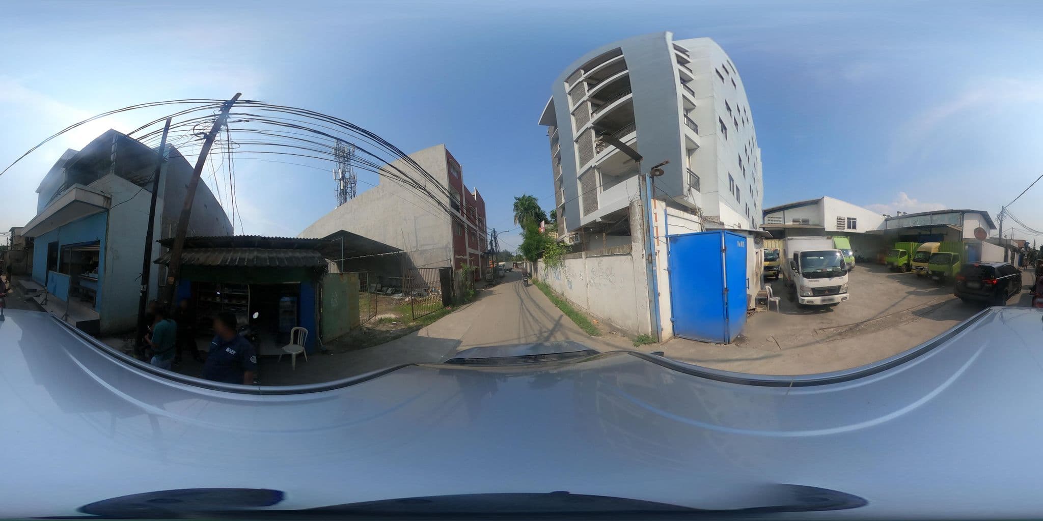 Street view near Hotel Sahid Bandara Soekarno Hatta, Teluknaga — © kaartcam (CC BY-SA · Mapillary)