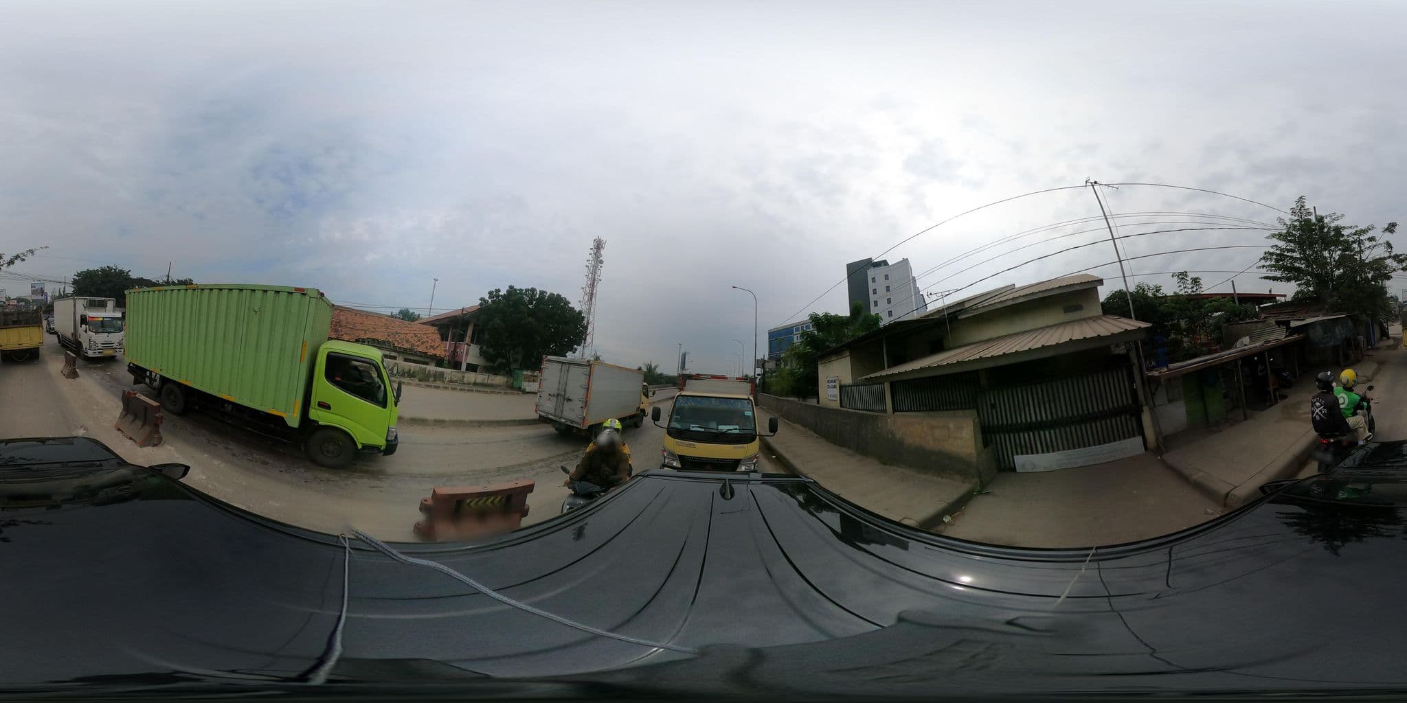 Street view near permata hotel transit airport and guest house, Teluknaga — © kaart_360 (CC BY-SA · Mapillary)