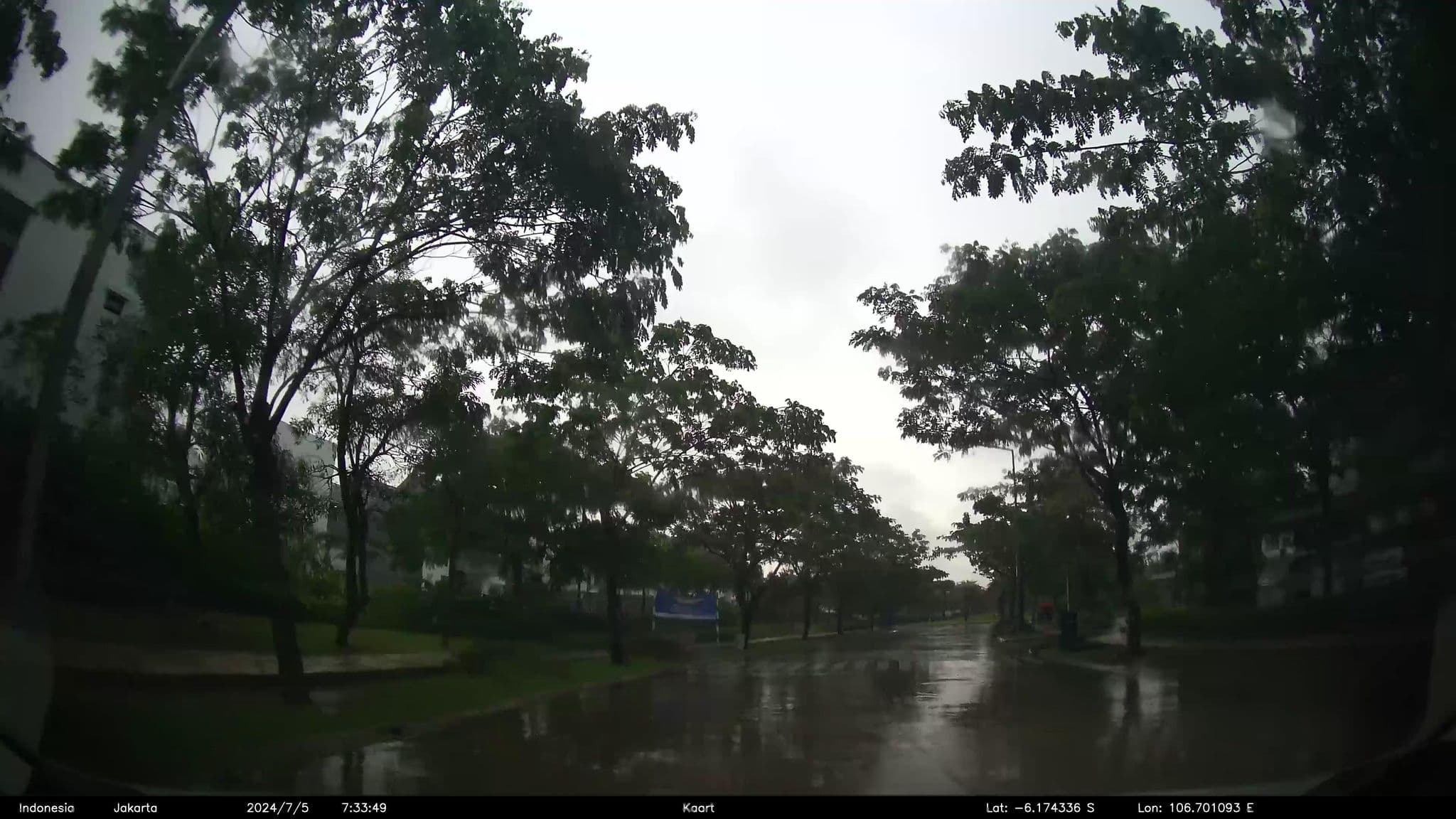 Street view near Novotel palembang, Ciputat — © kaartcam (CC BY-SA · Mapillary)