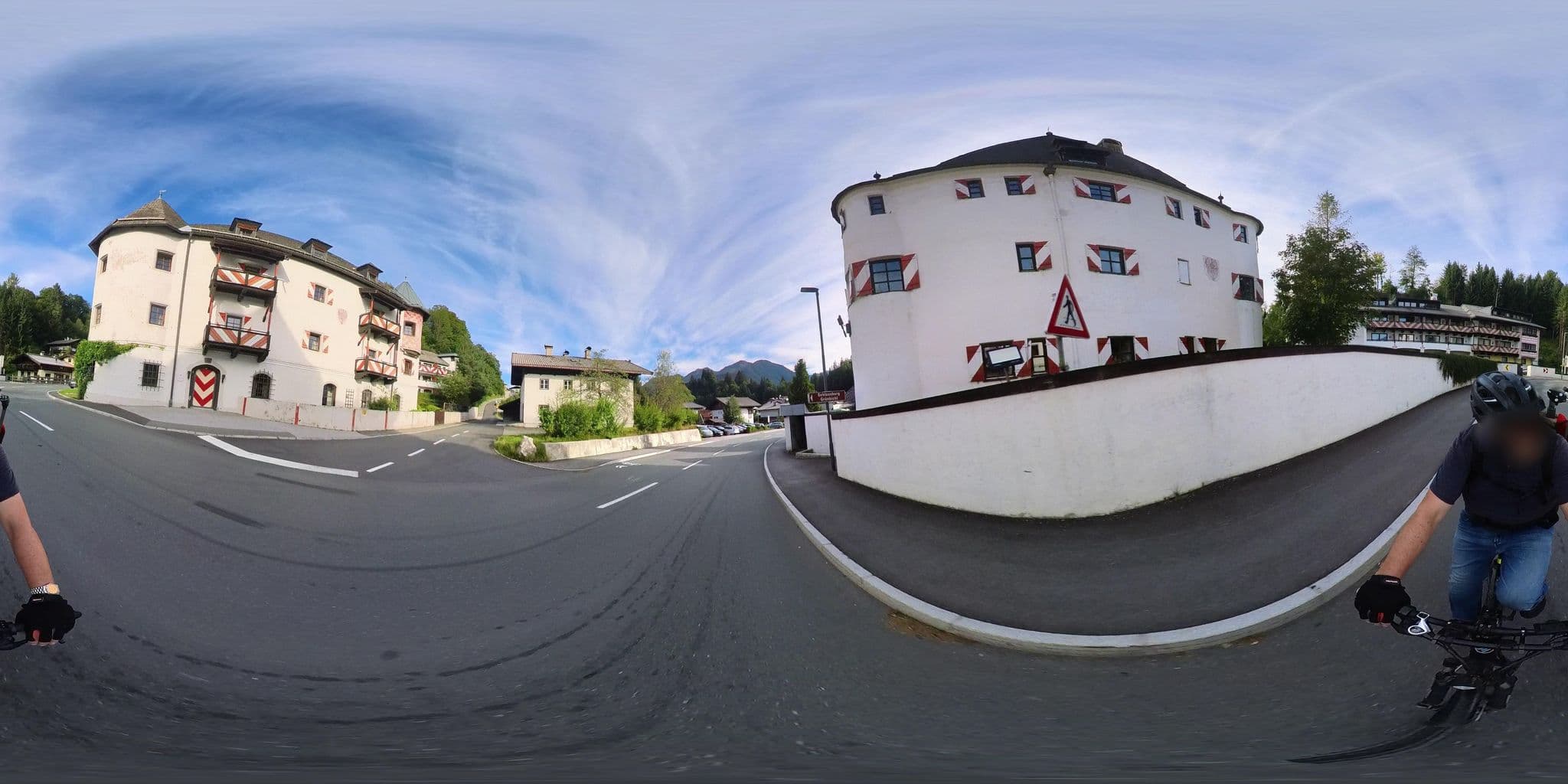 Street view near Schlosshotel Rosenegg, Fieberbrunn — © osmplus_org (CC BY-SA · Mapillary)