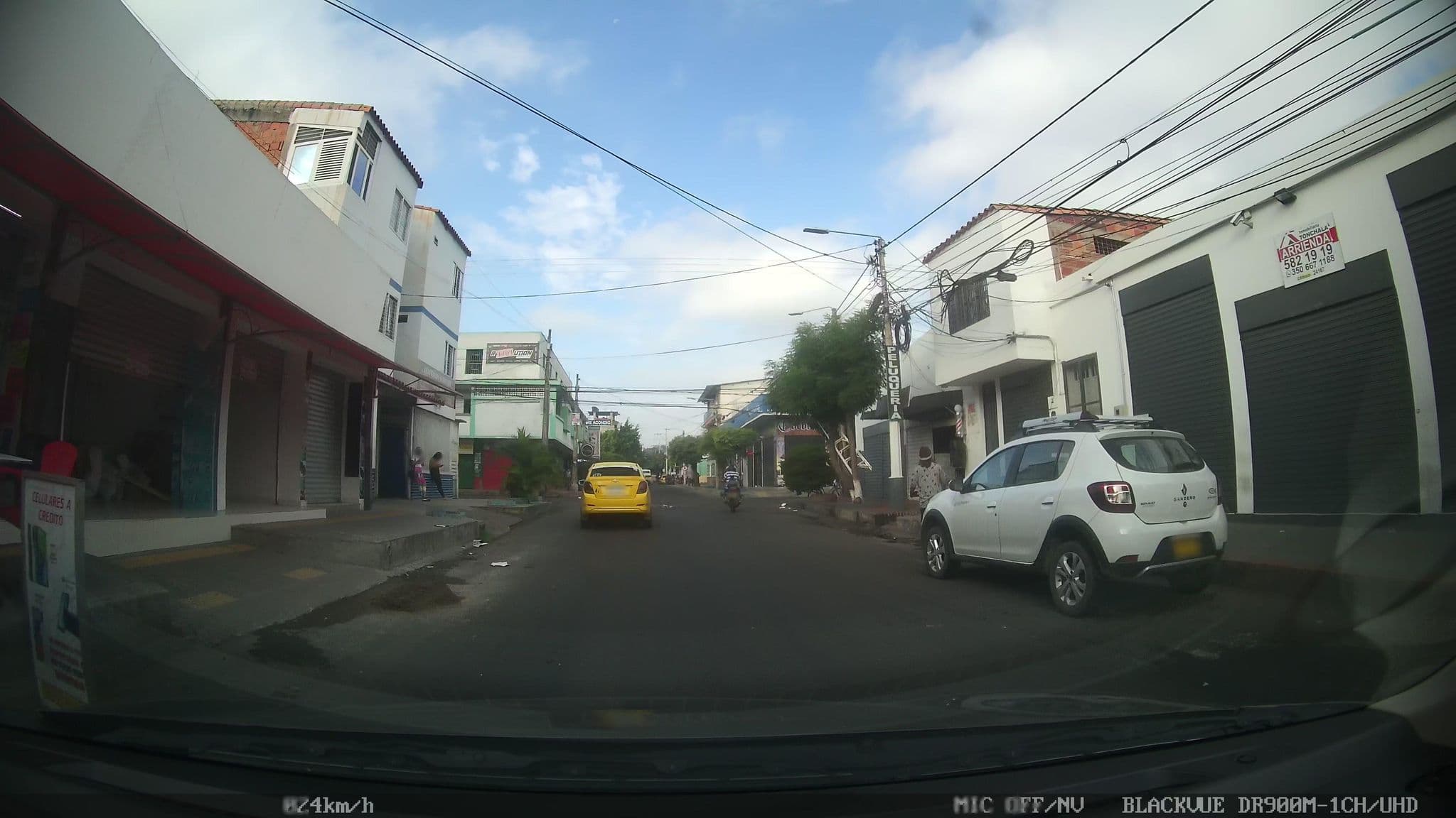 Street view near Residencias Maturin, Cúcuta