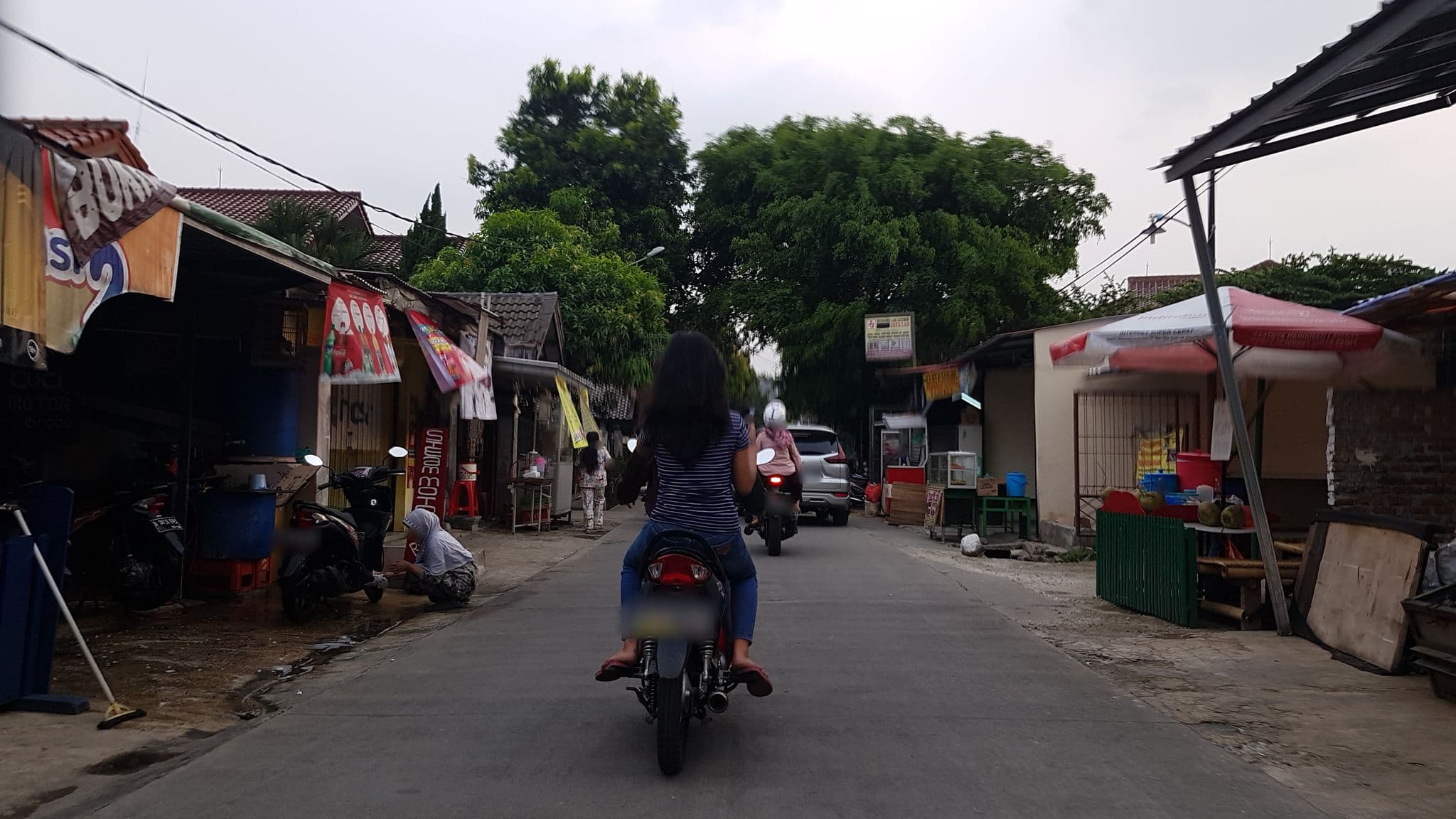 Street view near Bukit indah lestari Baturaja palembang, Depok — © akbarfebri70 (CC BY-SA · Mapillary)